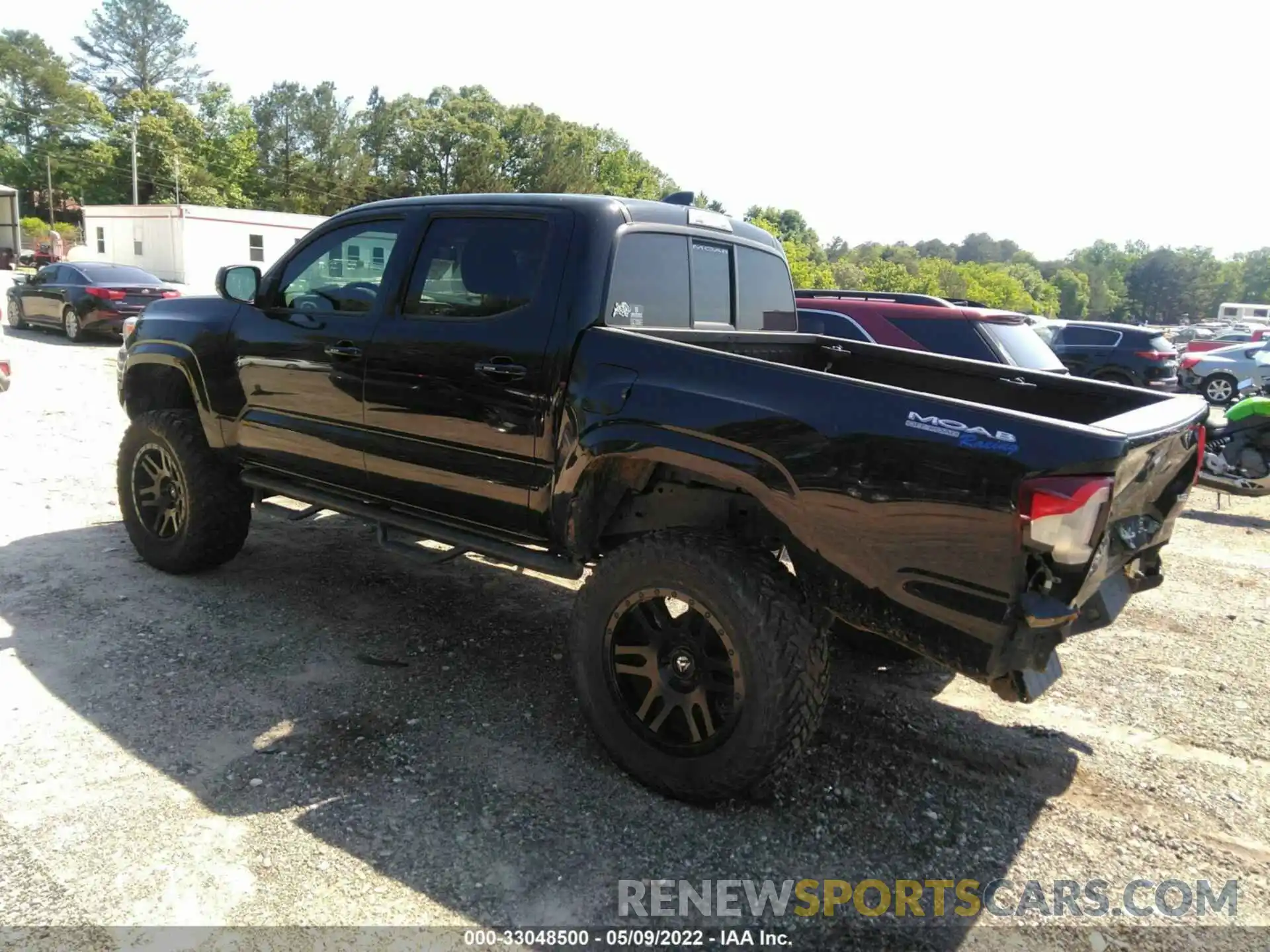 3 Photograph of a damaged car 3TMCZ5AN9LM309784 TOYOTA TACOMA 4WD 2020