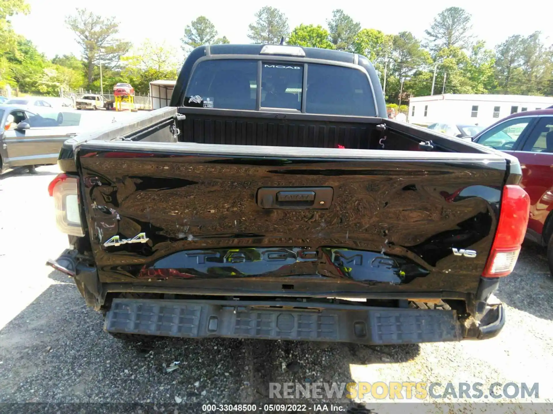 6 Photograph of a damaged car 3TMCZ5AN9LM309784 TOYOTA TACOMA 4WD 2020