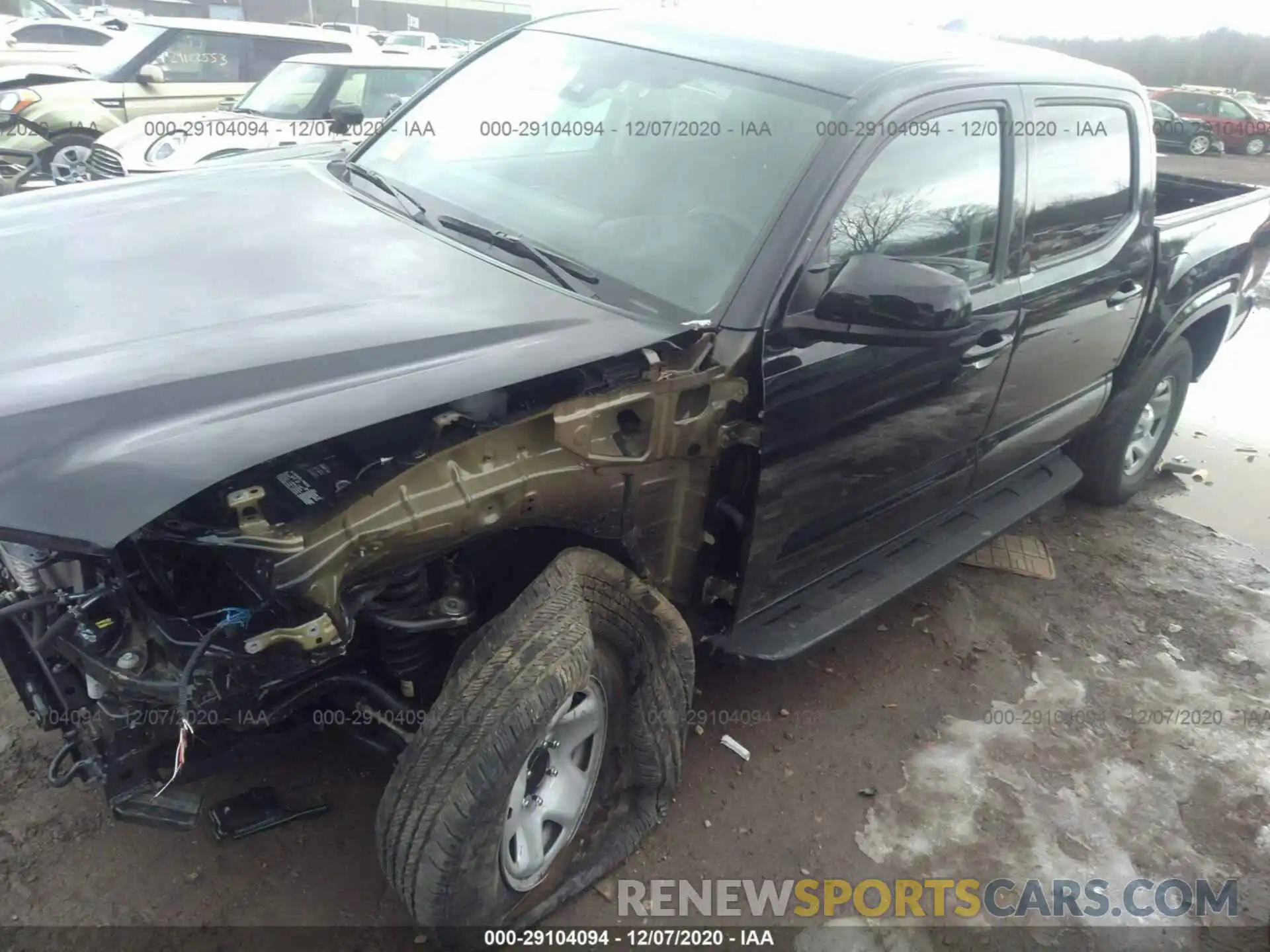 2 Photograph of a damaged car 3TMCZ5AN9LM312247 TOYOTA TACOMA 4WD 2020