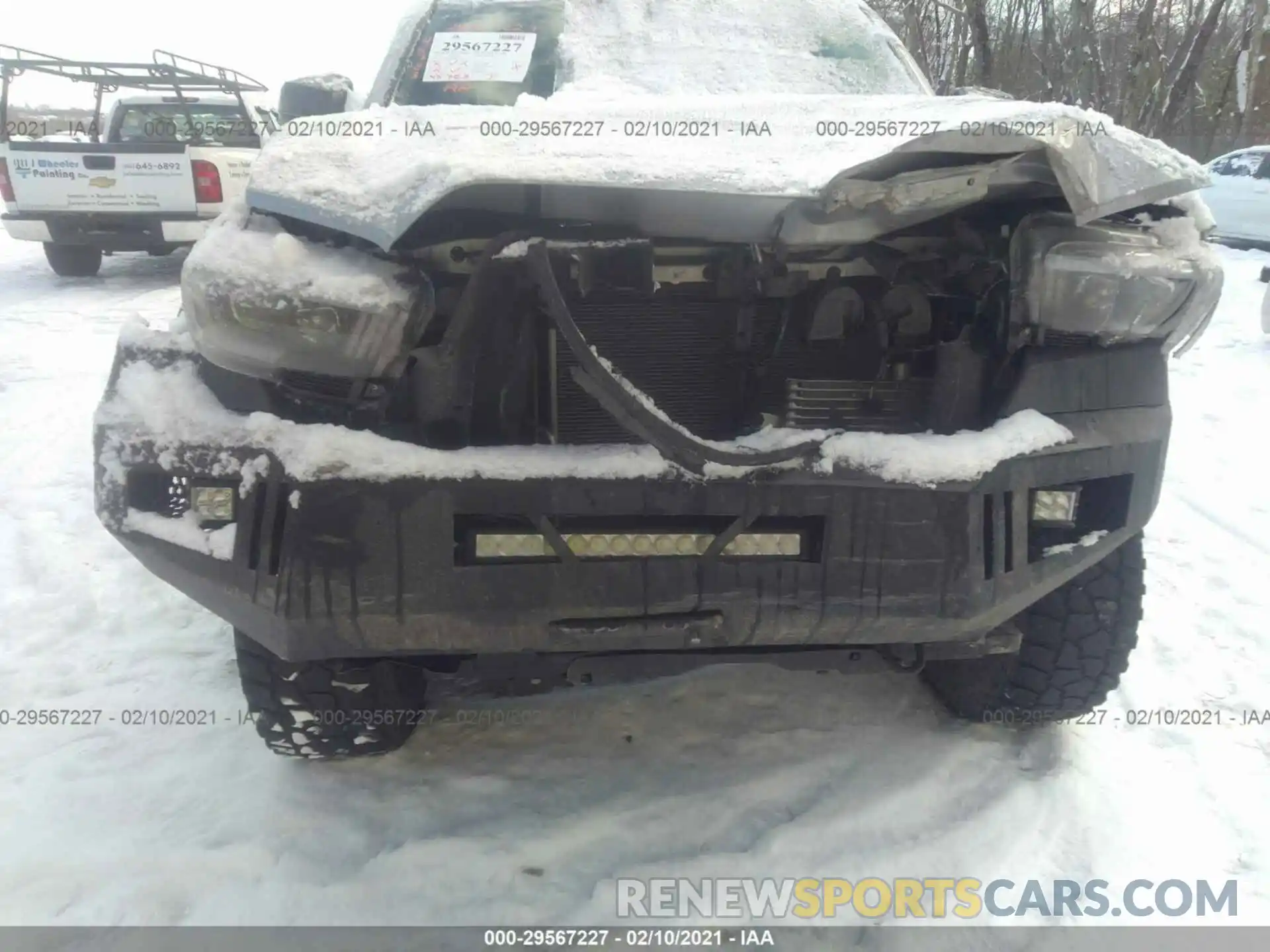 6 Photograph of a damaged car 3TMCZ5AN9LM329193 TOYOTA TACOMA 4WD 2020