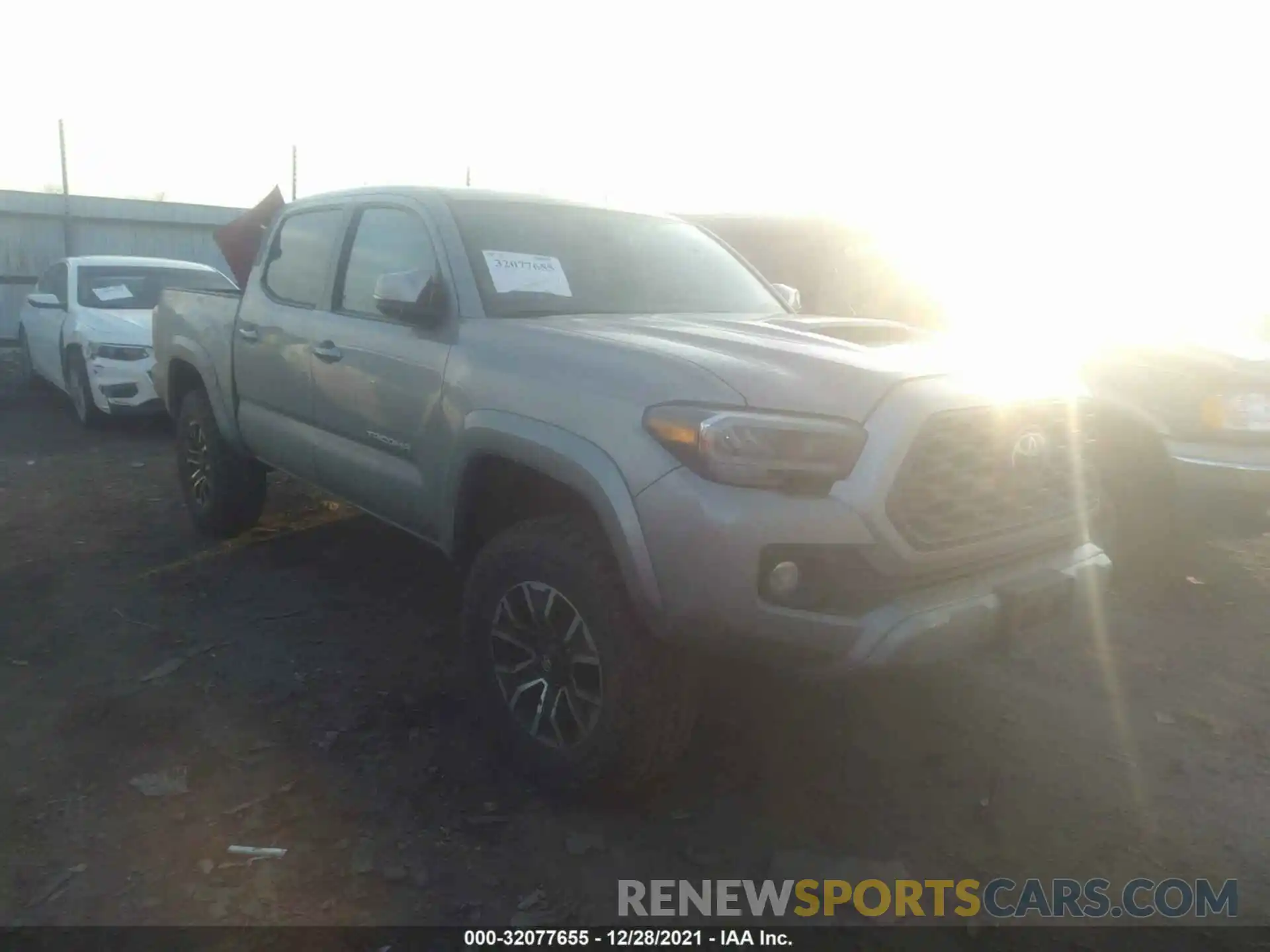 1 Photograph of a damaged car 3TMCZ5AN9LM353543 TOYOTA TACOMA 4WD 2020