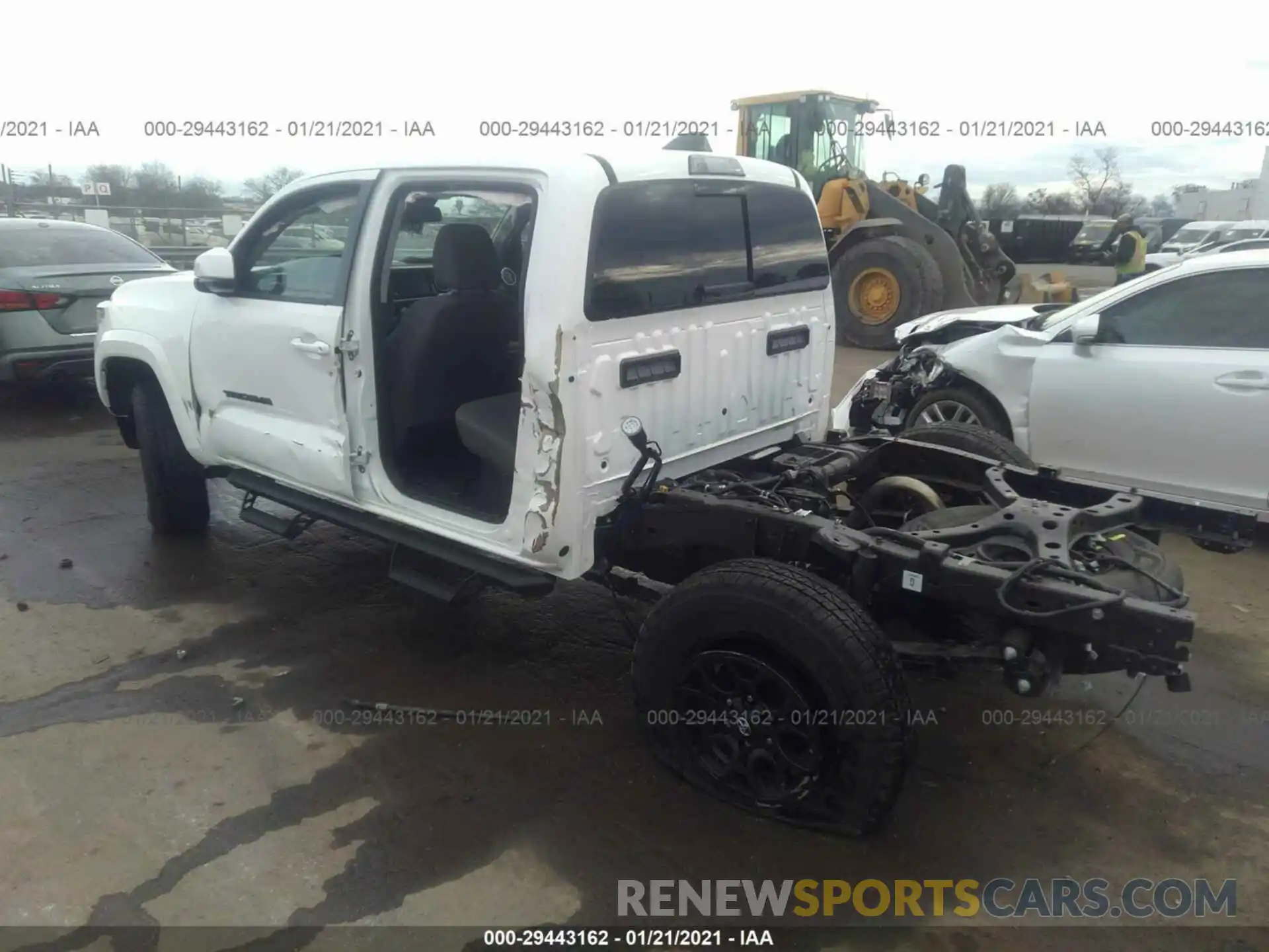 6 Photograph of a damaged car 3TMCZ5AN9LM363067 TOYOTA TACOMA 4WD 2020