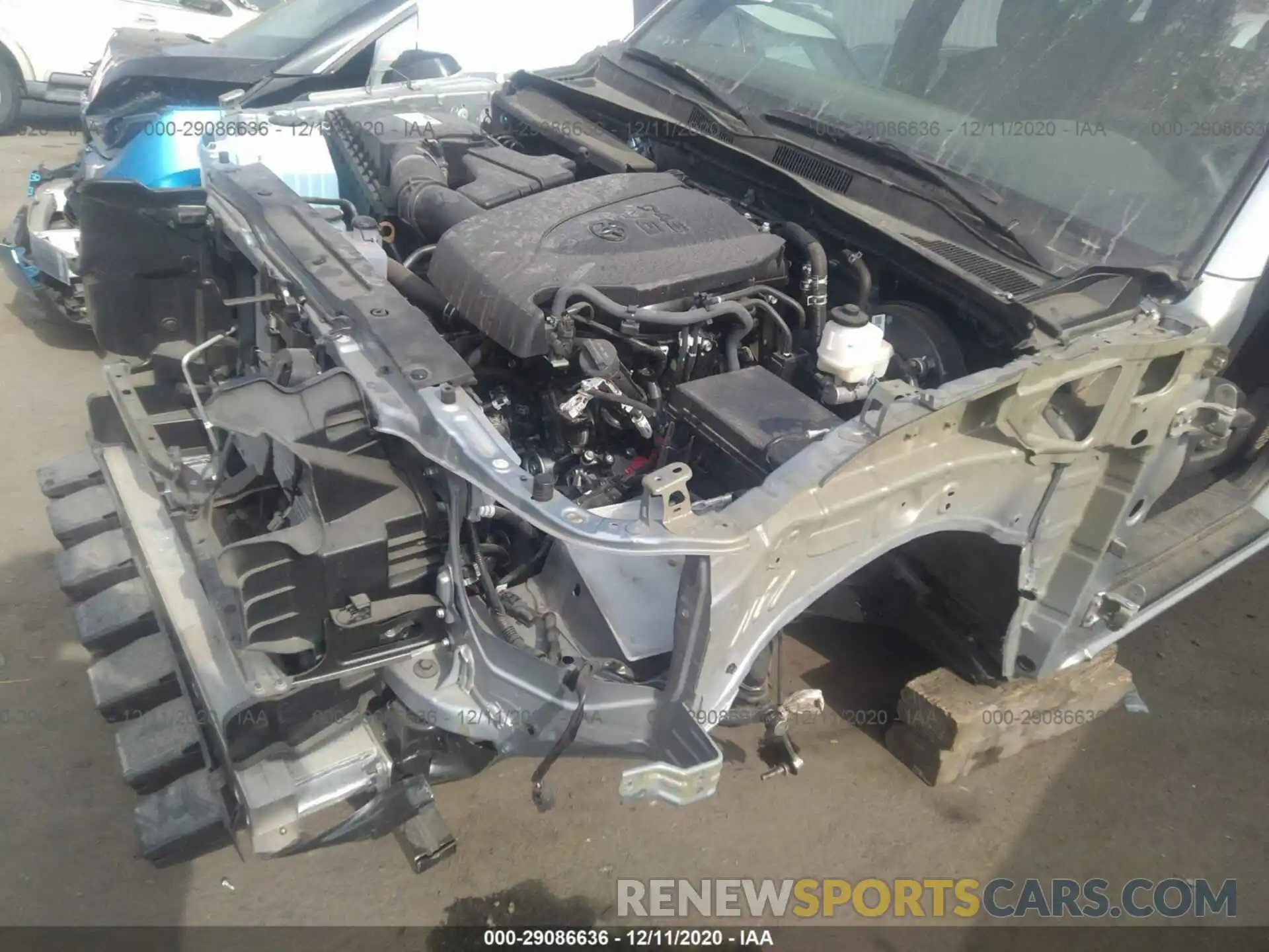 6 Photograph of a damaged car 3TMCZ5ANXLM296656 TOYOTA TACOMA 4WD 2020