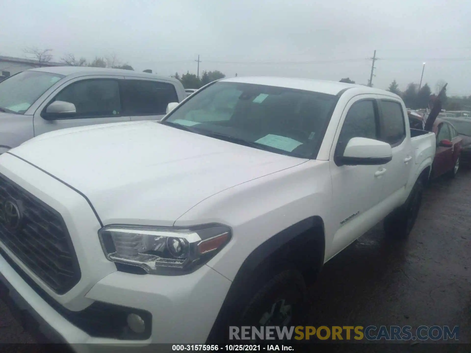 2 Photograph of a damaged car 3TMCZ5ANXLM321247 TOYOTA TACOMA 4WD 2020