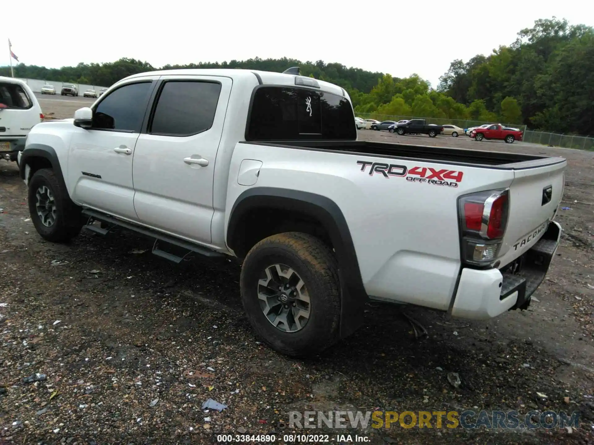 3 Photograph of a damaged car 3TMCZ5ANXLM321569 TOYOTA TACOMA 4WD 2020