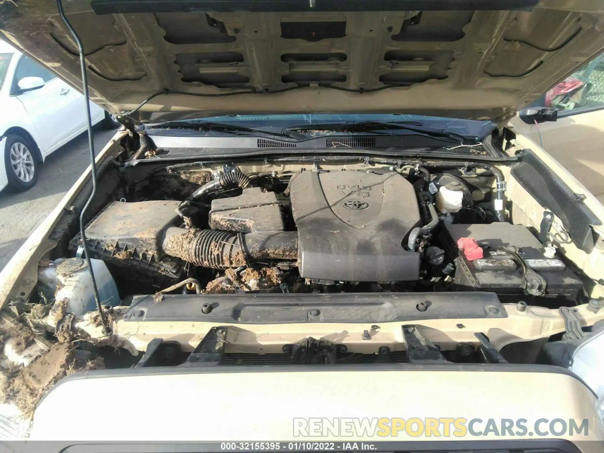 10 Photograph of a damaged car 3TMCZ5ANXLM324696 TOYOTA TACOMA 4WD 2020