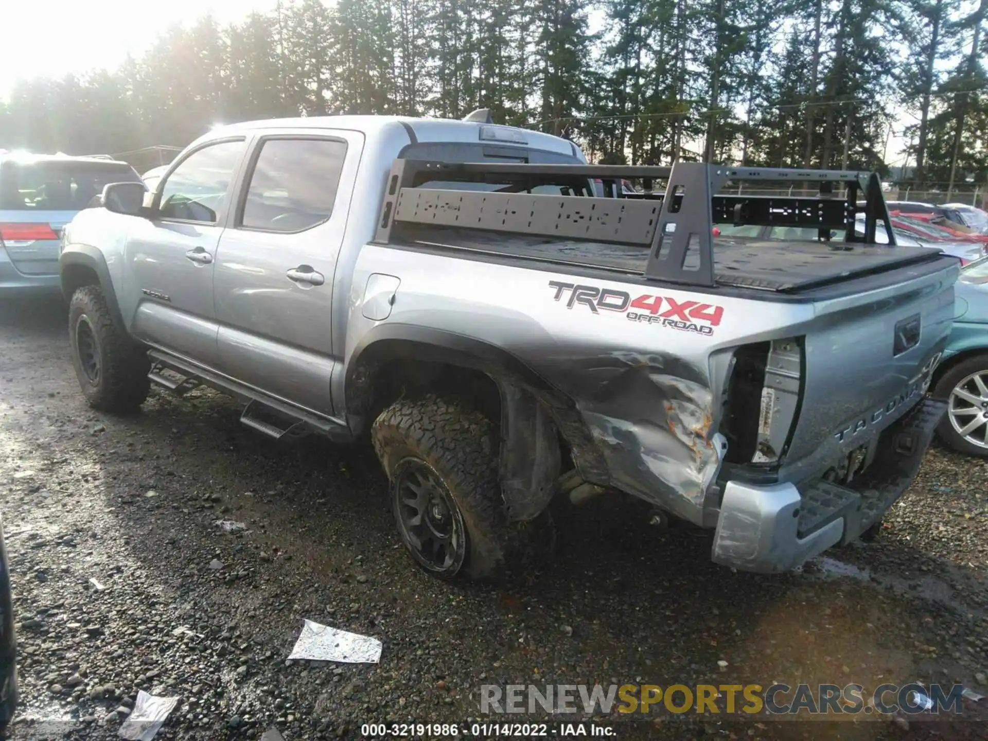 3 Photograph of a damaged car 3TMCZ5ANXLM326884 TOYOTA TACOMA 4WD 2020