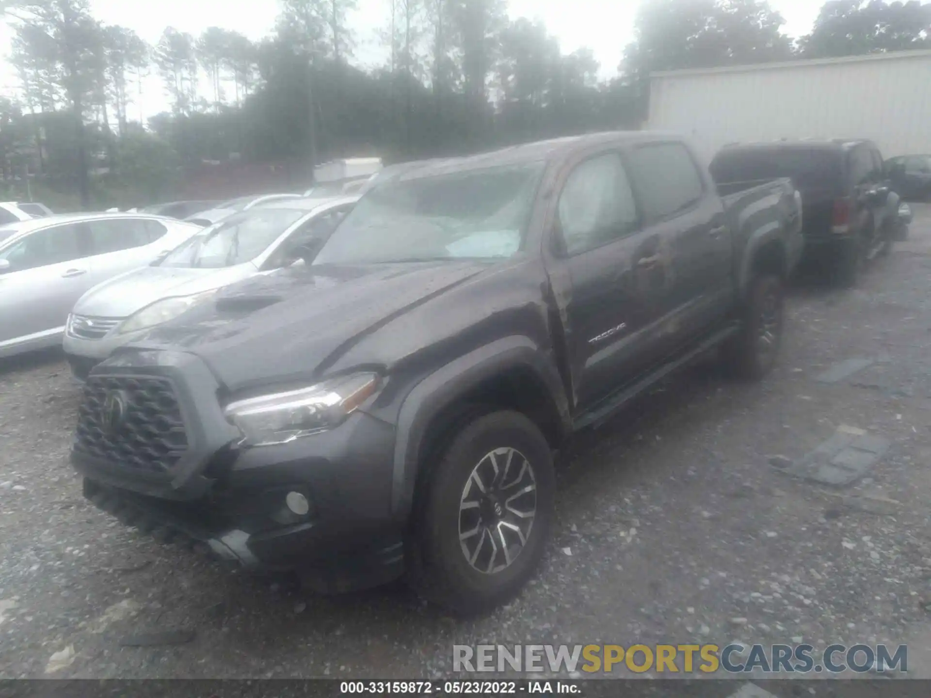 2 Photograph of a damaged car 3TMCZ5ANXLM345032 TOYOTA TACOMA 4WD 2020