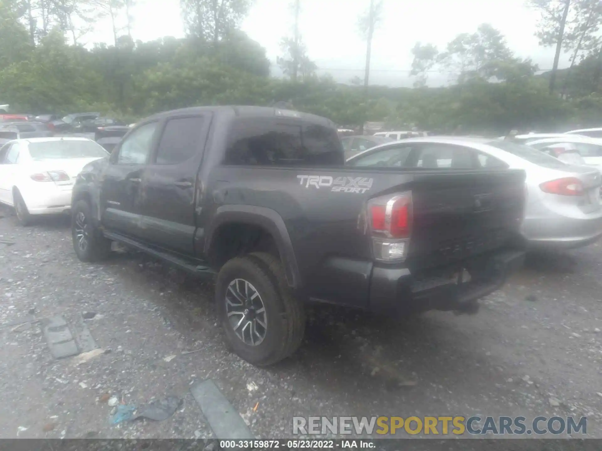 3 Photograph of a damaged car 3TMCZ5ANXLM345032 TOYOTA TACOMA 4WD 2020