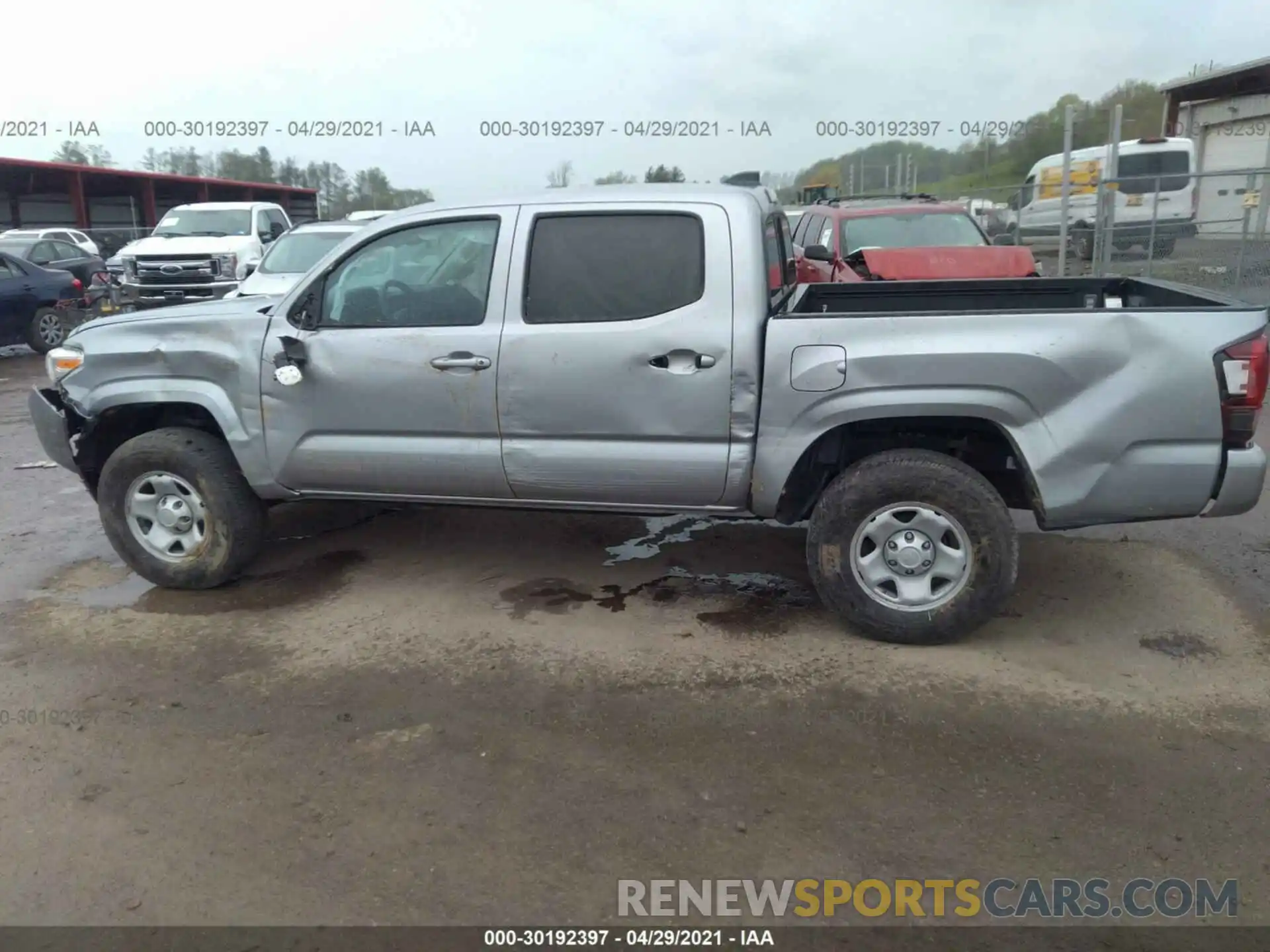 6 Фотография поврежденного автомобиля 3TMCZ5ANXLM345225 TOYOTA TACOMA 4WD 2020