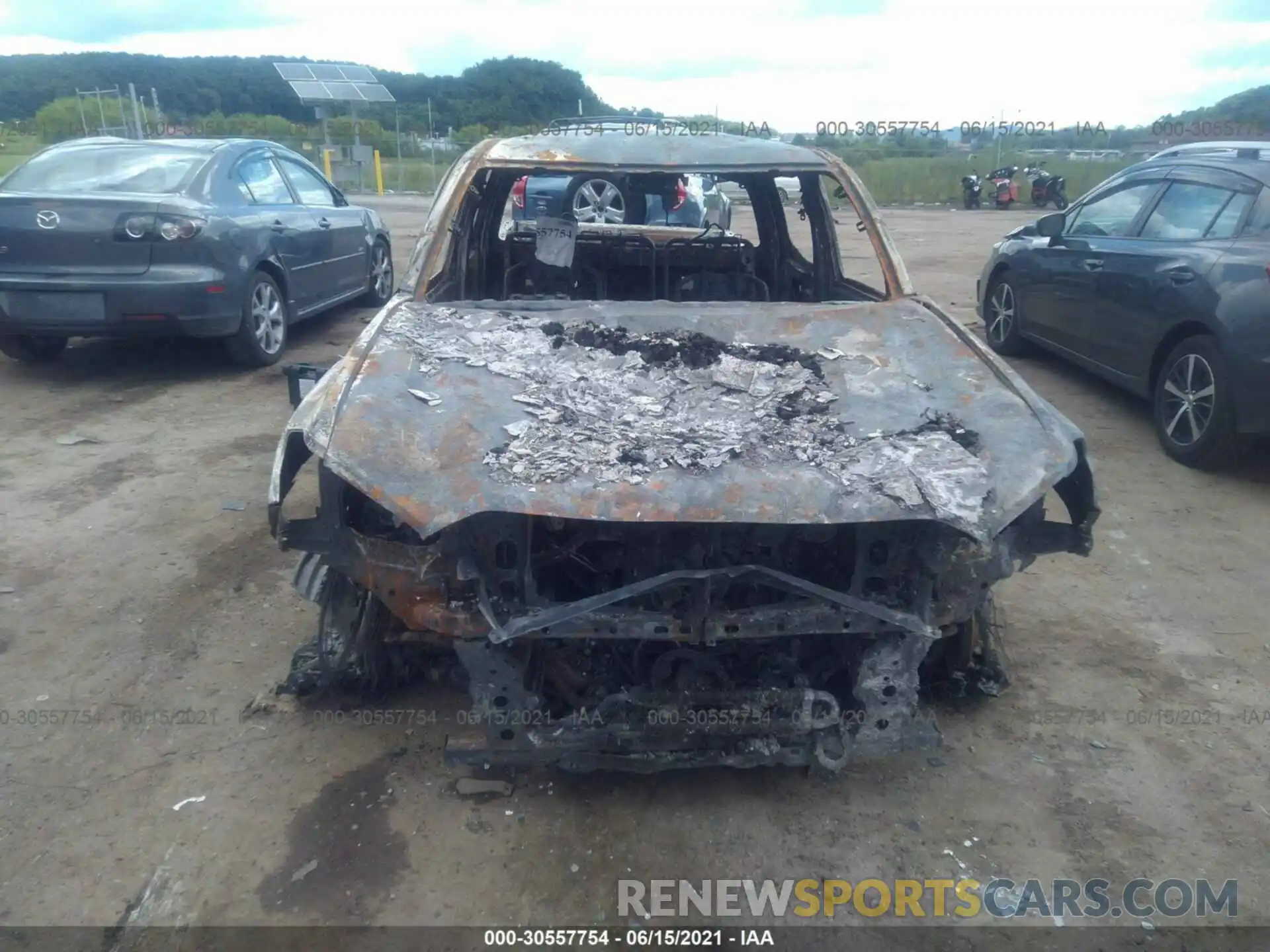 6 Photograph of a damaged car 3TMCZ5ANXLM354104 TOYOTA TACOMA 4WD 2020