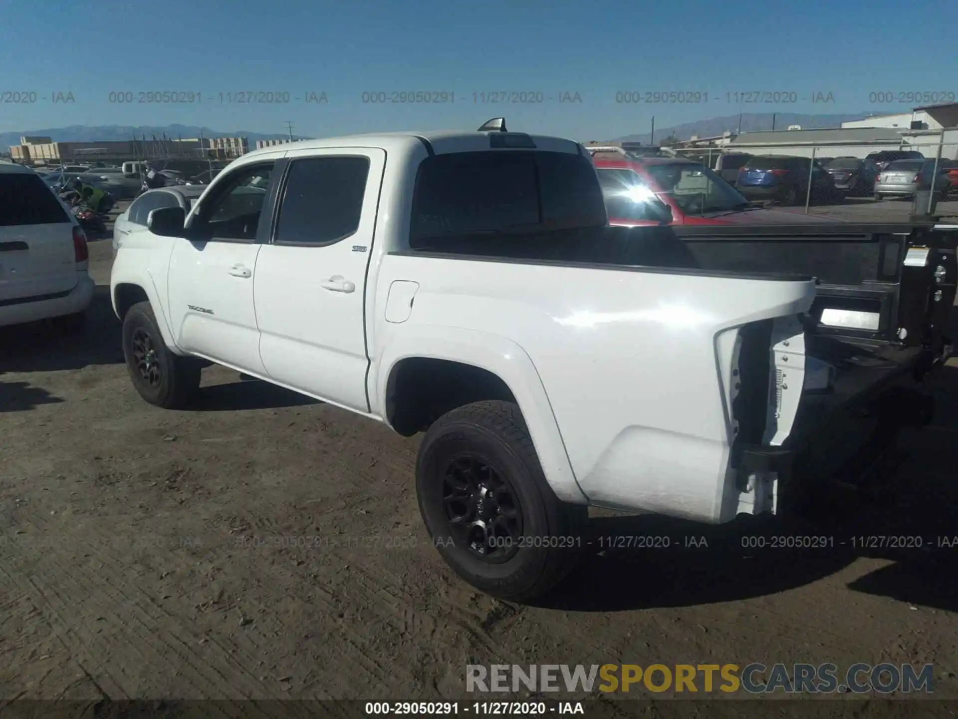 3 Photograph of a damaged car 3TMCZ5ANXLM357147 TOYOTA TACOMA 4WD 2020