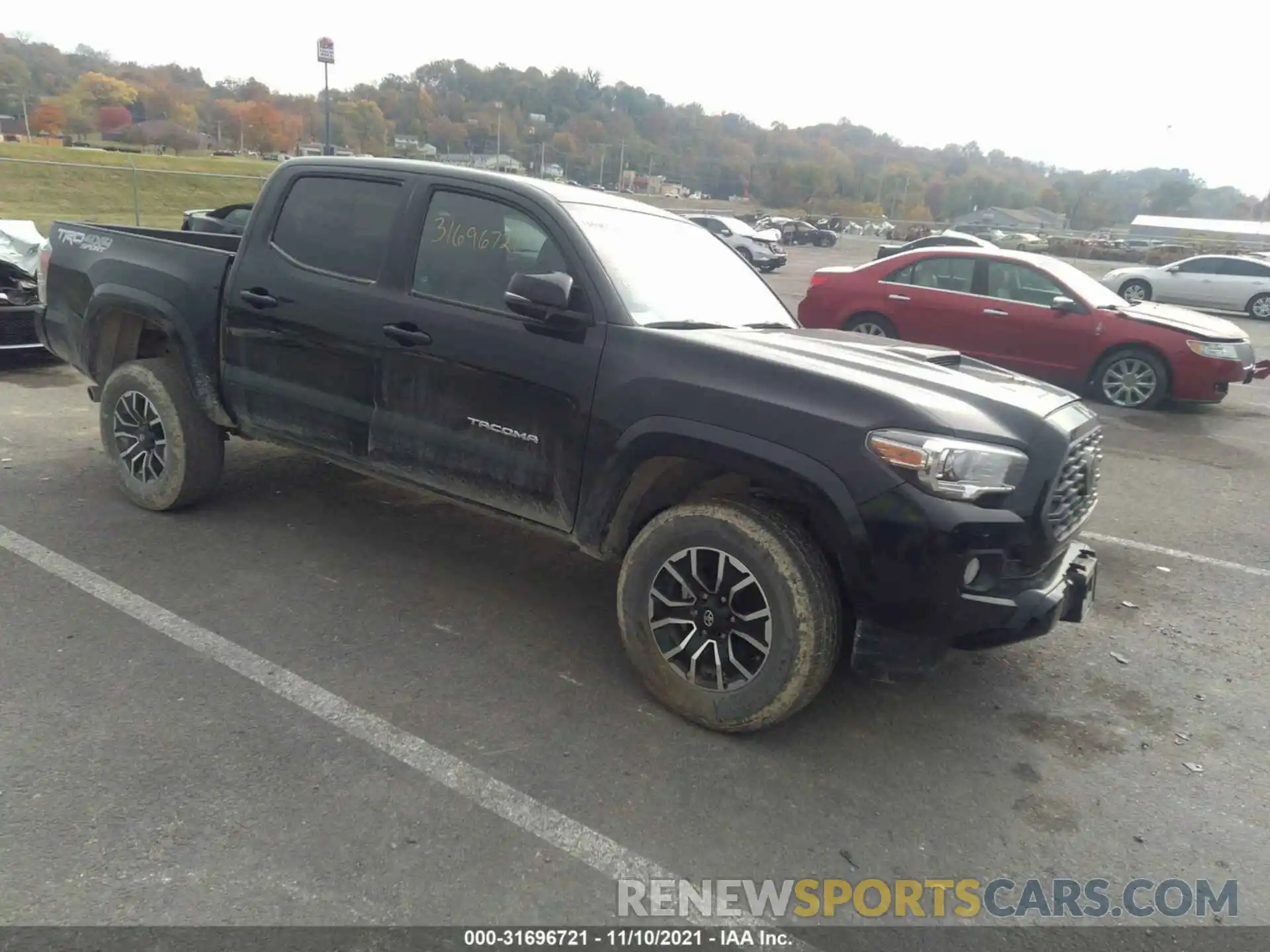 1 Photograph of a damaged car 3TMCZ5ANXLM363658 TOYOTA TACOMA 4WD 2020