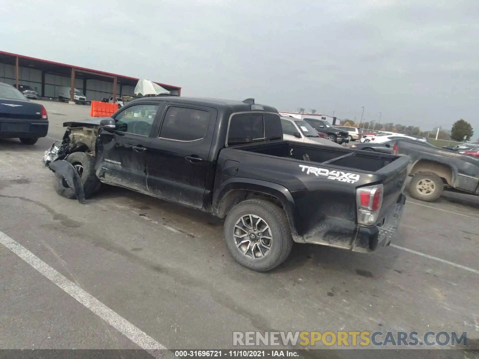 3 Photograph of a damaged car 3TMCZ5ANXLM363658 TOYOTA TACOMA 4WD 2020