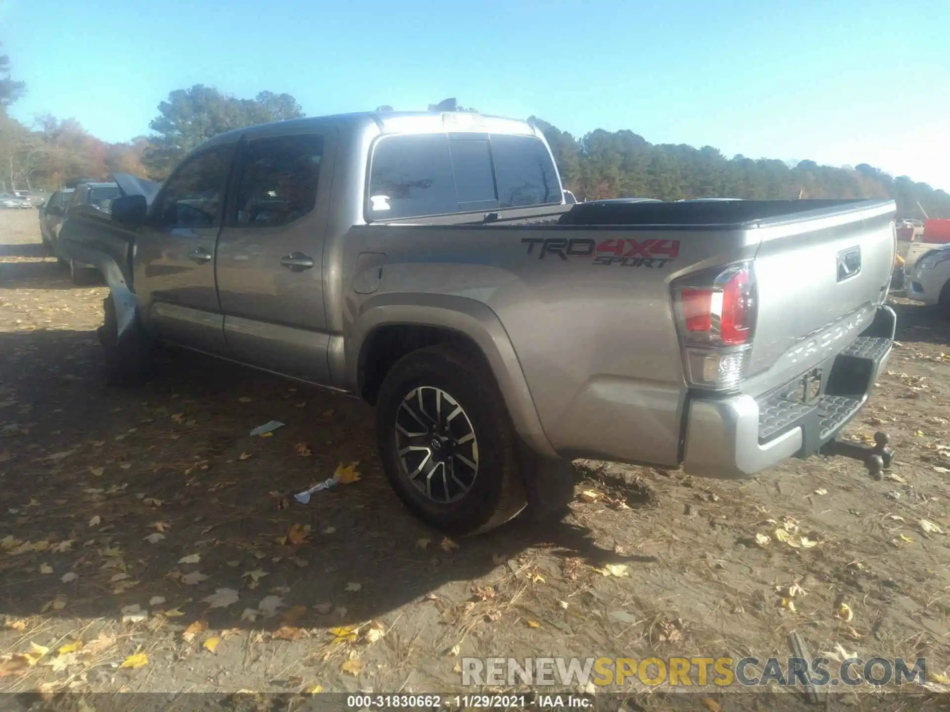 3 Photograph of a damaged car 3TMCZ5ANXLM366611 TOYOTA TACOMA 4WD 2020