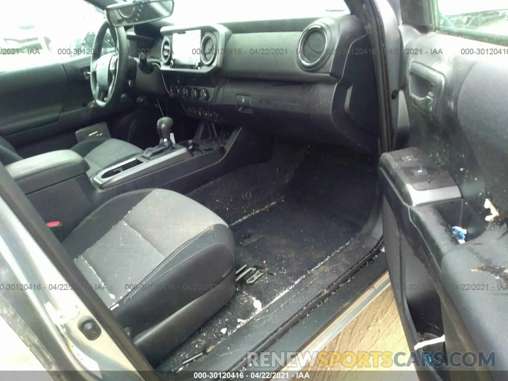 5 Фотография поврежденного автомобиля 3TMDZ5BN0LM090796 TOYOTA TACOMA 4WD 2020