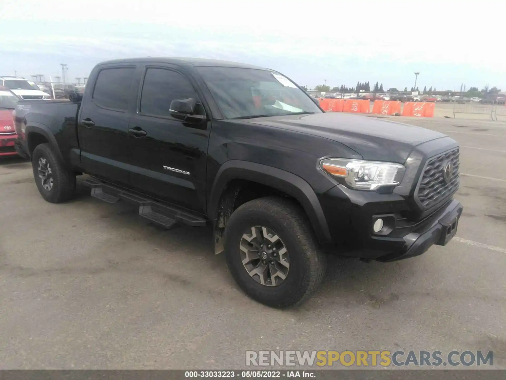 1 Photograph of a damaged car 3TMDZ5BN0LM097845 TOYOTA TACOMA 4WD 2020