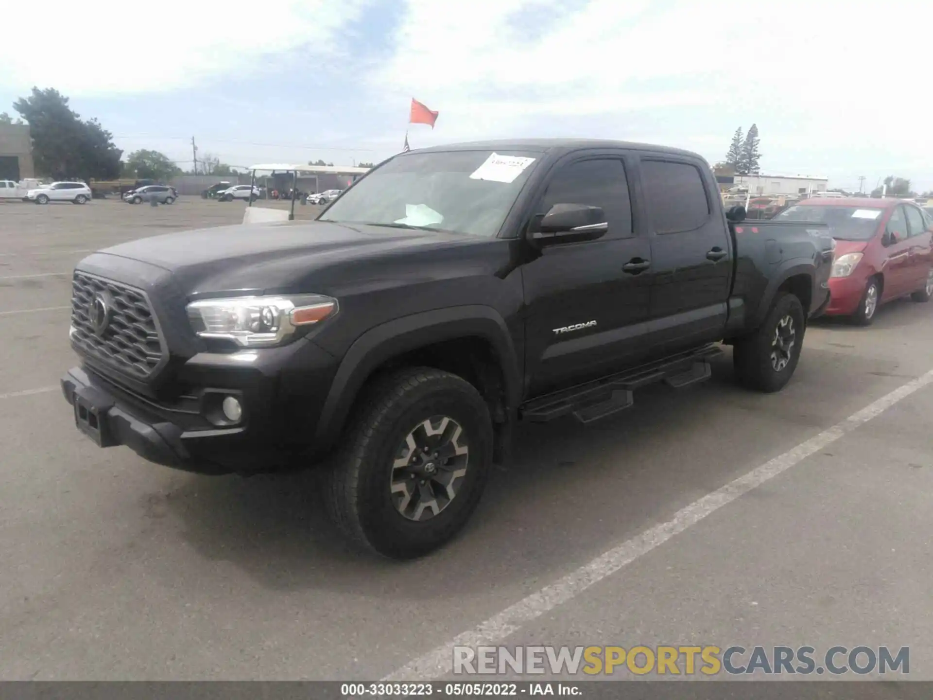 2 Photograph of a damaged car 3TMDZ5BN0LM097845 TOYOTA TACOMA 4WD 2020