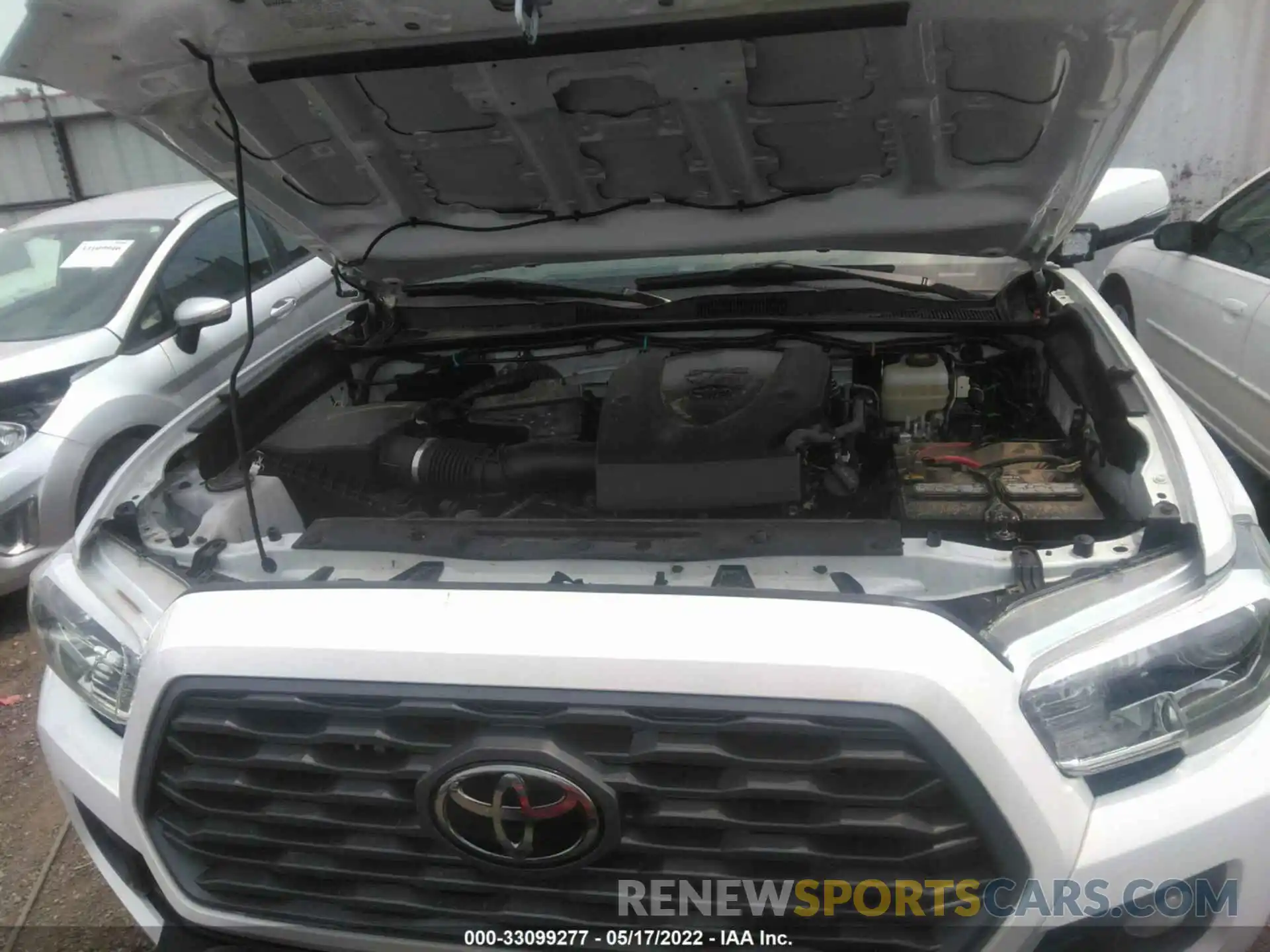 10 Photograph of a damaged car 3TMDZ5BN1LM080133 TOYOTA TACOMA 4WD 2020