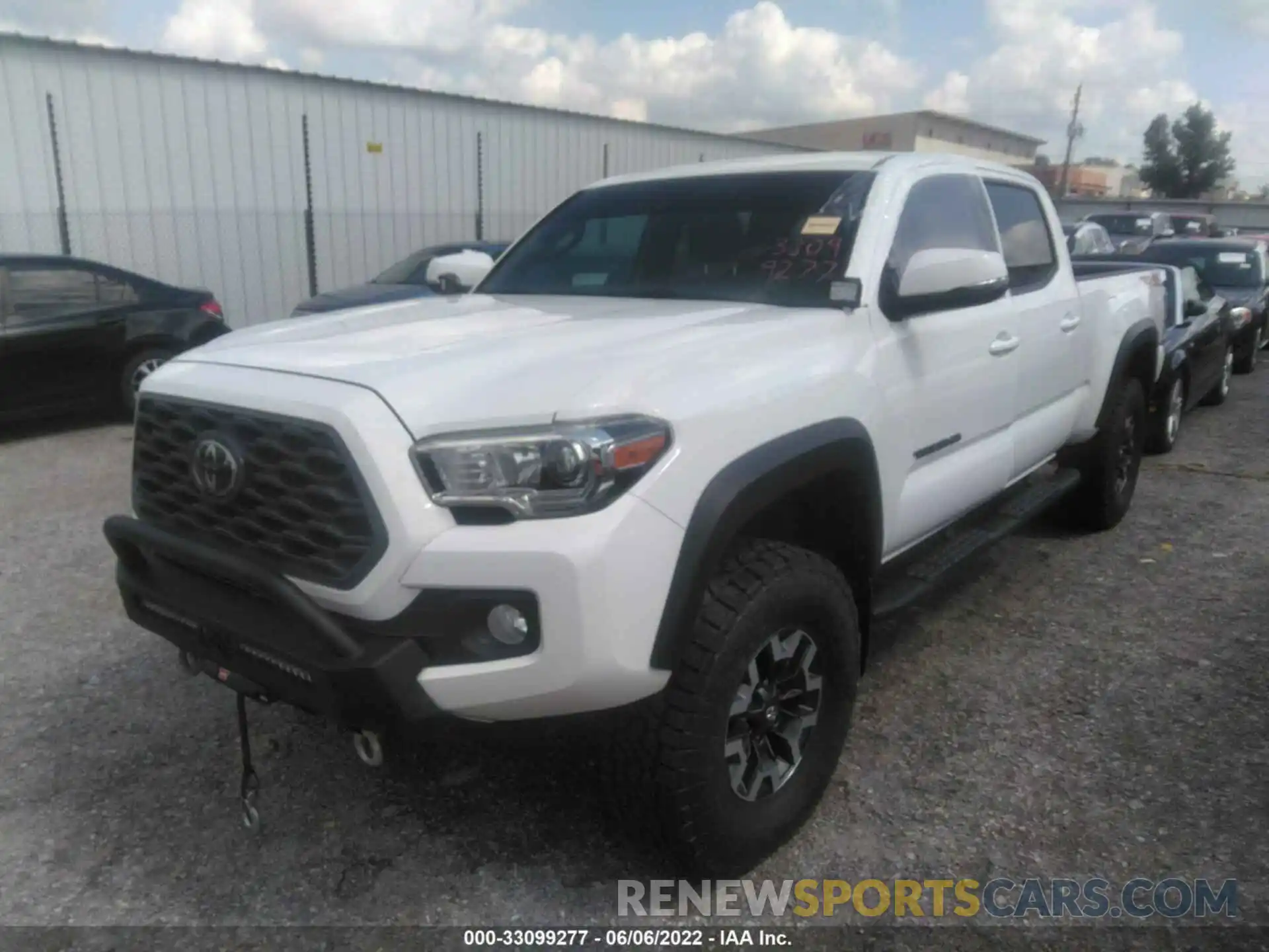 2 Photograph of a damaged car 3TMDZ5BN1LM080133 TOYOTA TACOMA 4WD 2020