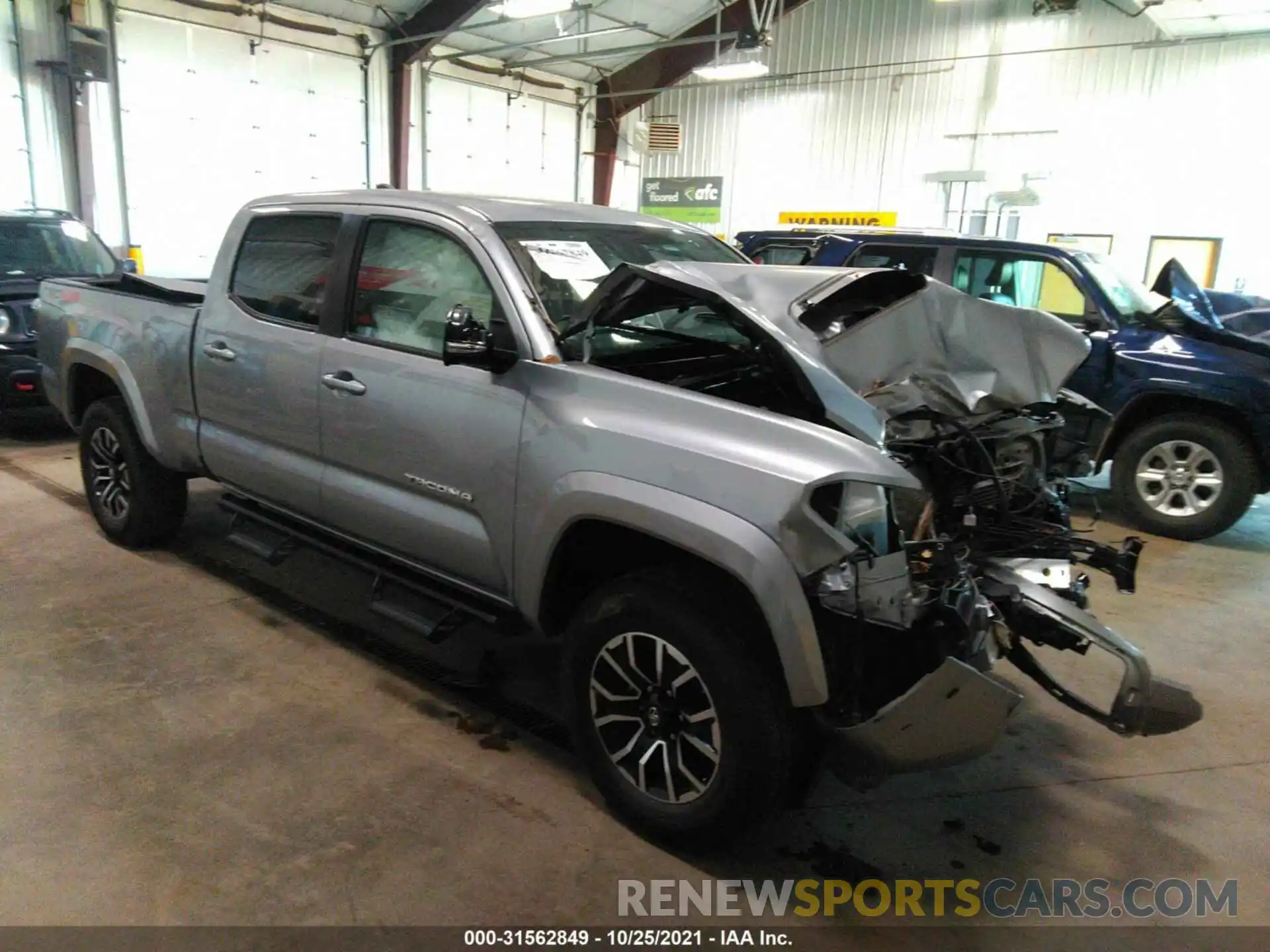 1 Photograph of a damaged car 3TMDZ5BN1LM081377 TOYOTA TACOMA 4WD 2020