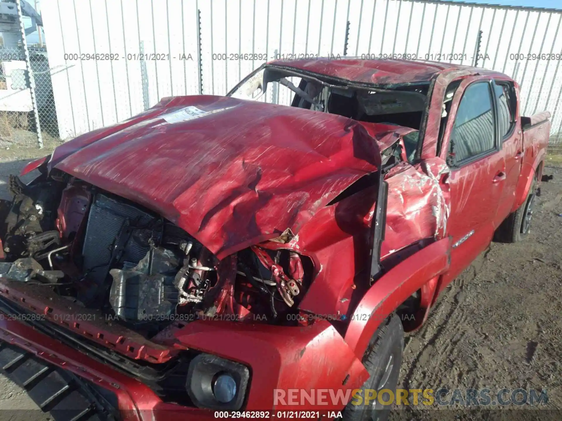 6 Photograph of a damaged car 3TMDZ5BN1LM081461 TOYOTA TACOMA 4WD 2020