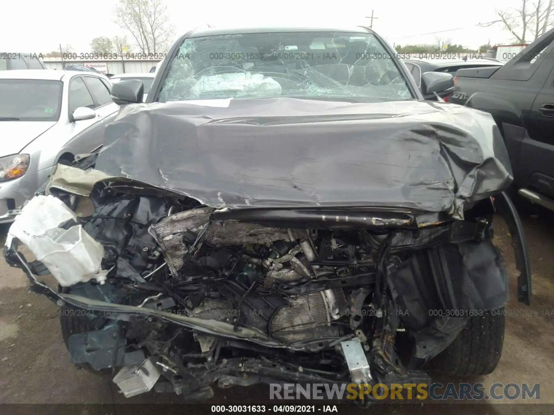 6 Photograph of a damaged car 3TMDZ5BN1LM083243 TOYOTA TACOMA 4WD 2020