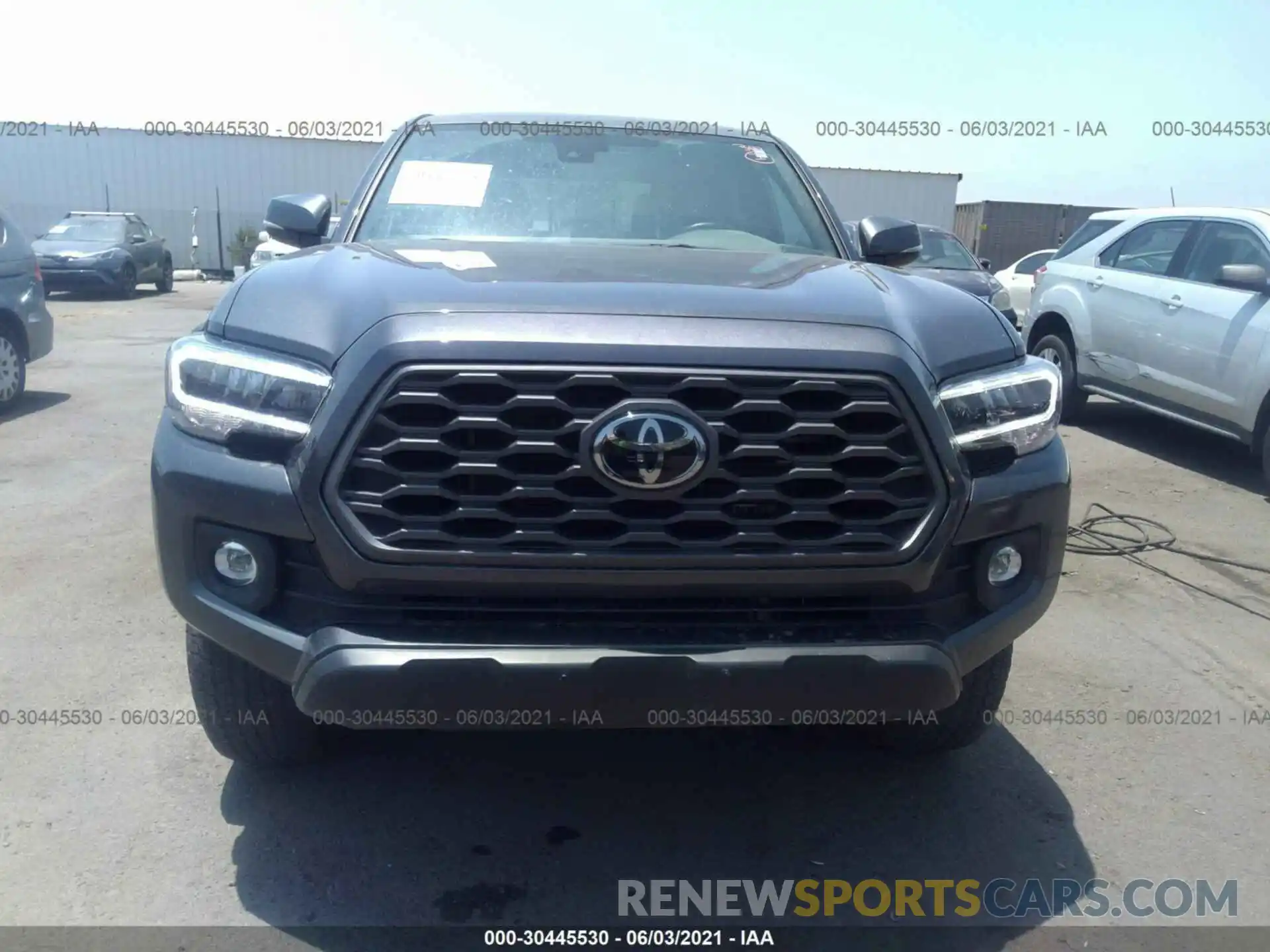 6 Photograph of a damaged car 3TMDZ5BN1LM083906 TOYOTA TACOMA 4WD 2020