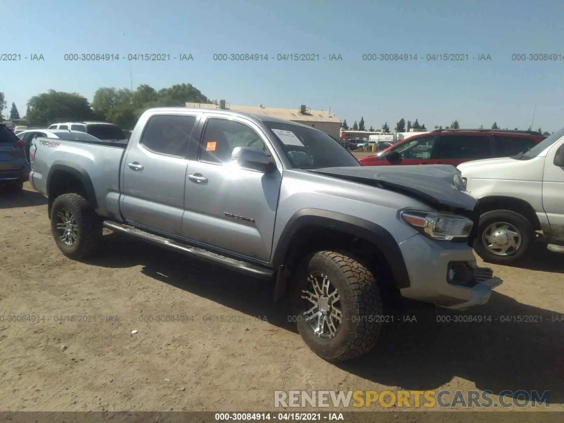 1 Photograph of a damaged car 3TMDZ5BN1LM095568 TOYOTA TACOMA 4WD 2020