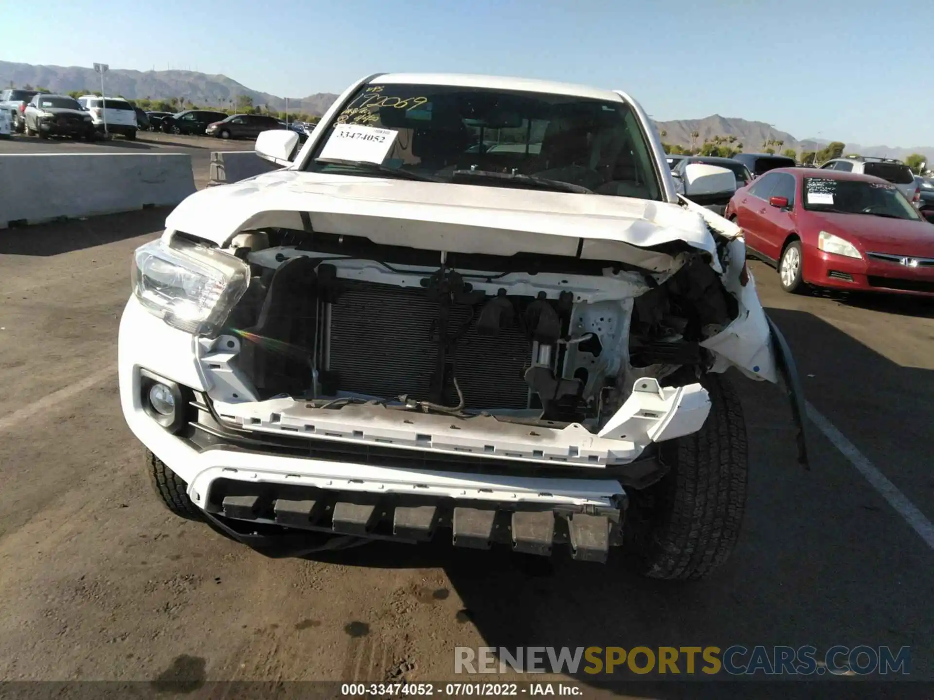 6 Photograph of a damaged car 3TMDZ5BN1LM095697 TOYOTA TACOMA 4WD 2020