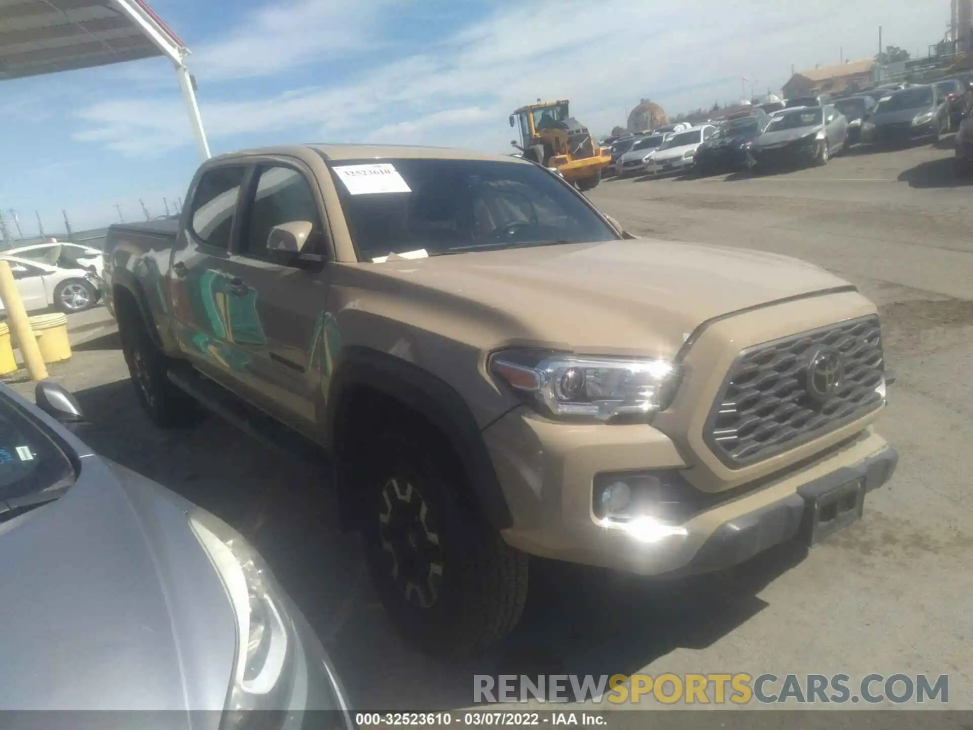 1 Photograph of a damaged car 3TMDZ5BN2LM089259 TOYOTA TACOMA 4WD 2020