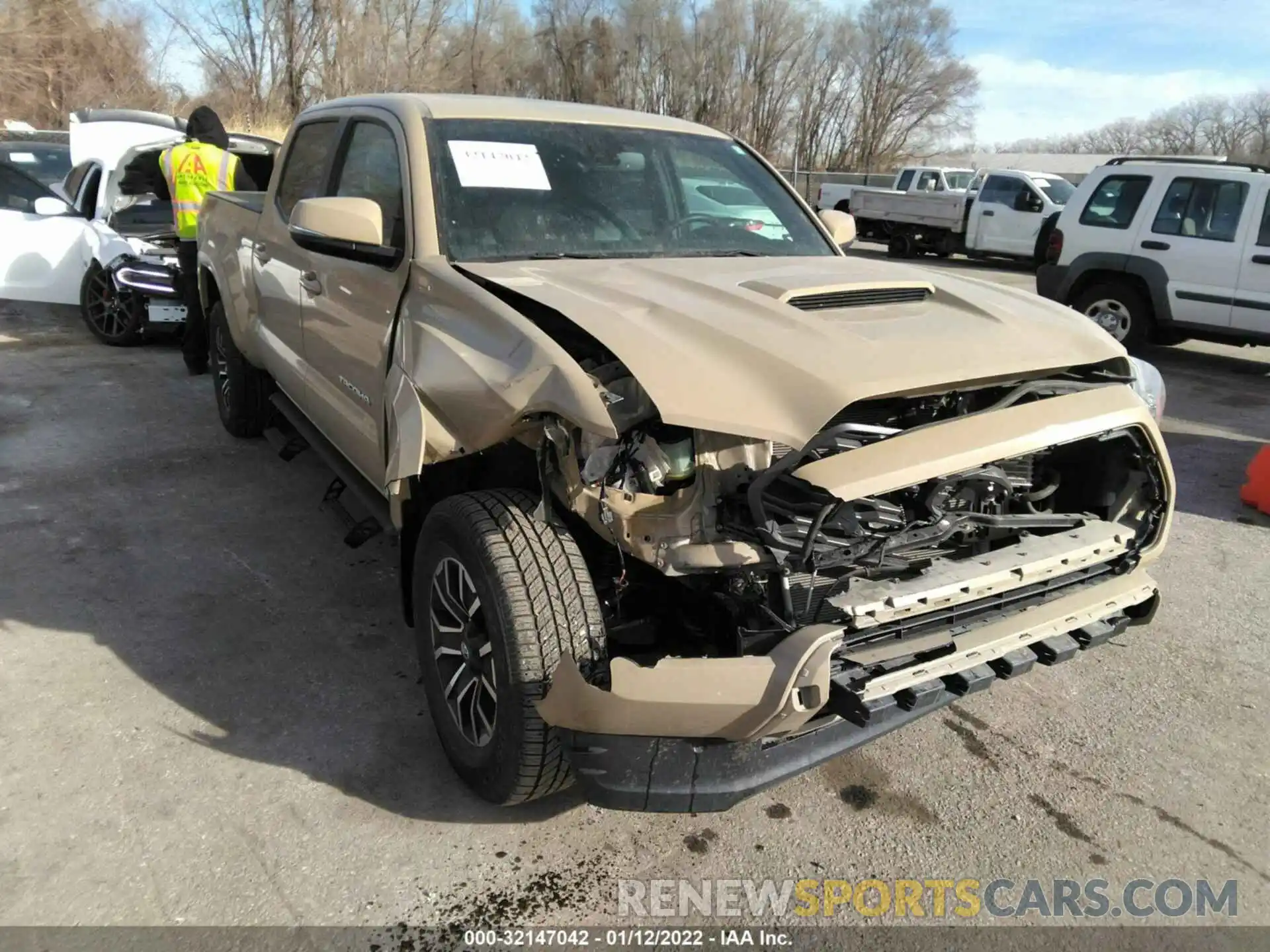 6 Photograph of a damaged car 3TMDZ5BN2LM091173 TOYOTA TACOMA 4WD 2020