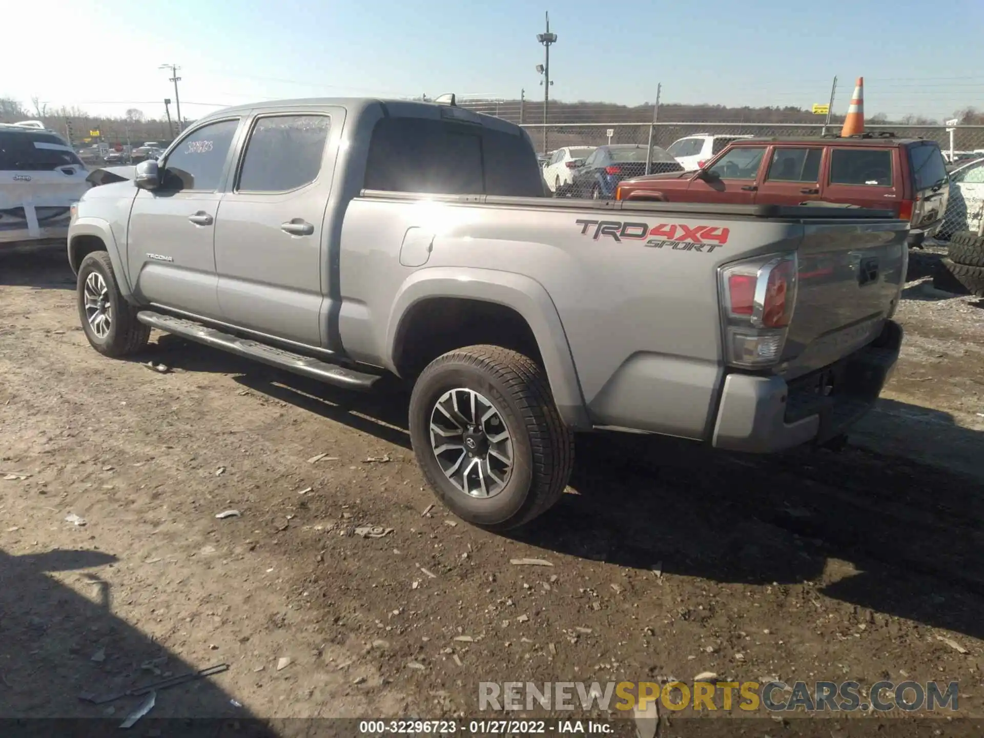 3 Photograph of a damaged car 3TMDZ5BN2LM092209 TOYOTA TACOMA 4WD 2020