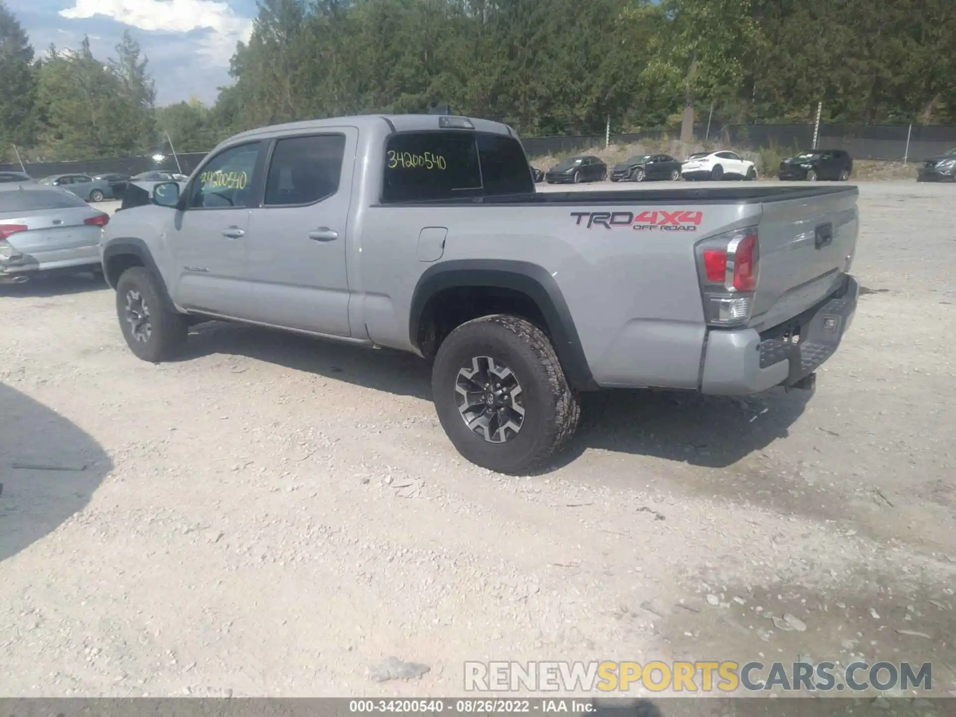 3 Photograph of a damaged car 3TMDZ5BN2LM094476 TOYOTA TACOMA 4WD 2020