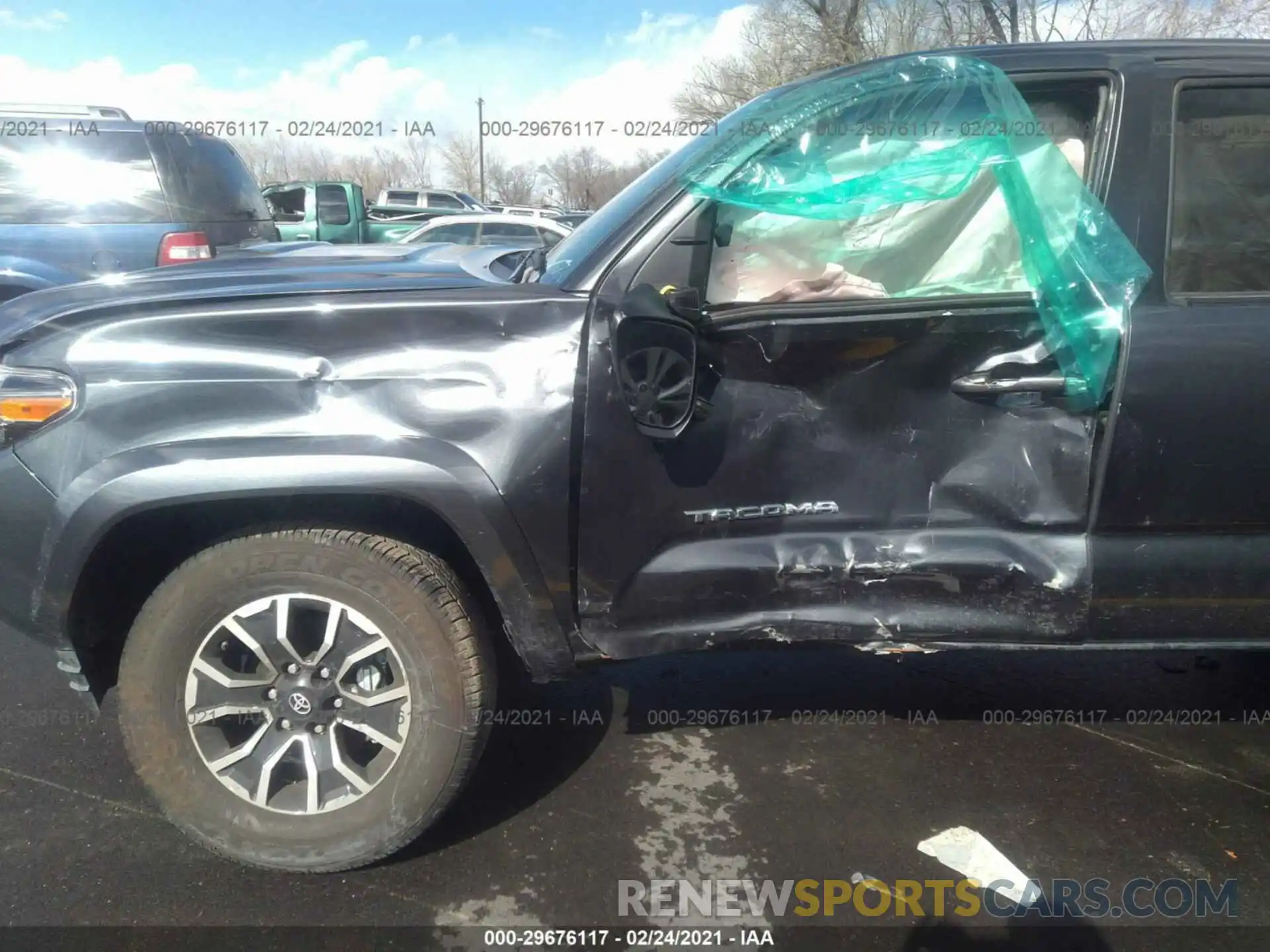 6 Фотография поврежденного автомобиля 3TMDZ5BN2LM095014 TOYOTA TACOMA 4WD 2020