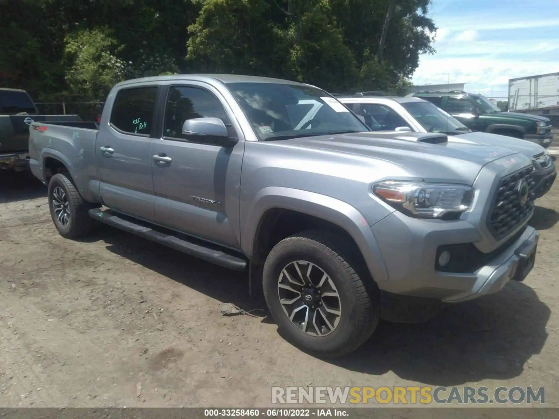 1 Photograph of a damaged car 3TMDZ5BN2LM097054 TOYOTA TACOMA 4WD 2020