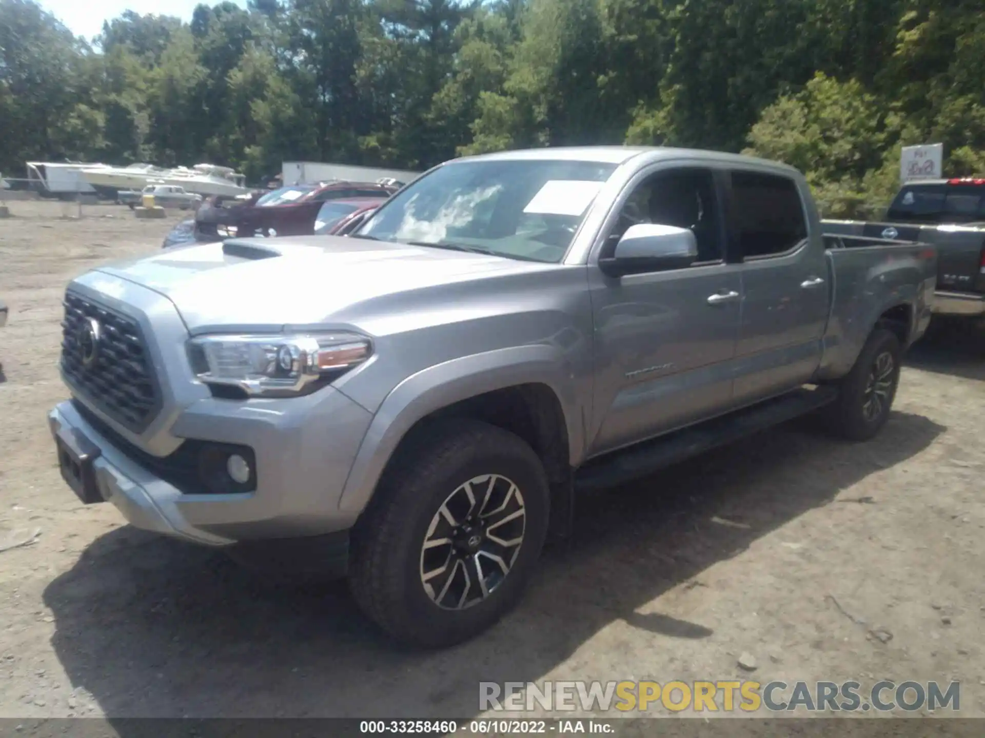 2 Photograph of a damaged car 3TMDZ5BN2LM097054 TOYOTA TACOMA 4WD 2020