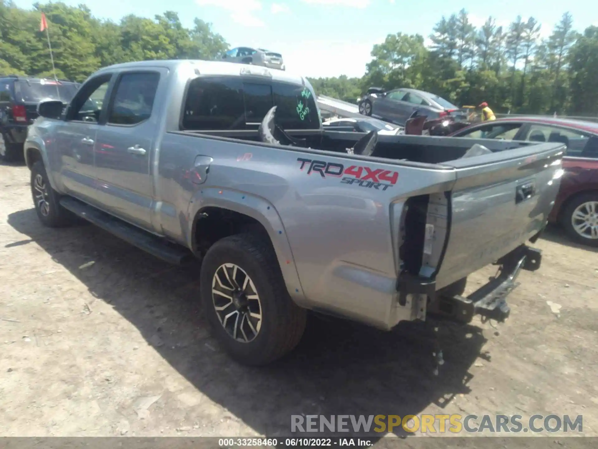 3 Photograph of a damaged car 3TMDZ5BN2LM097054 TOYOTA TACOMA 4WD 2020