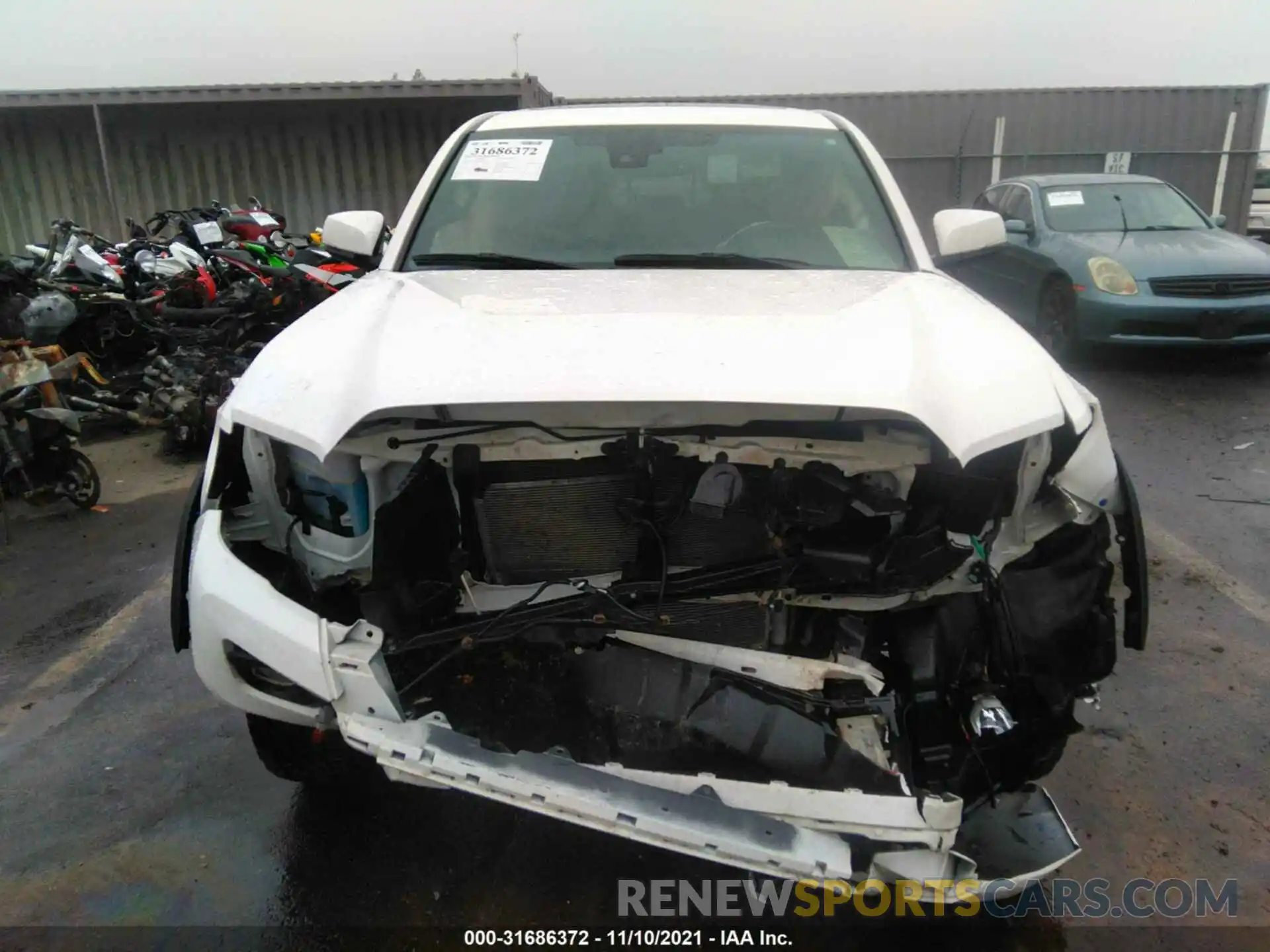 6 Photograph of a damaged car 3TMDZ5BN2LM097426 TOYOTA TACOMA 4WD 2020