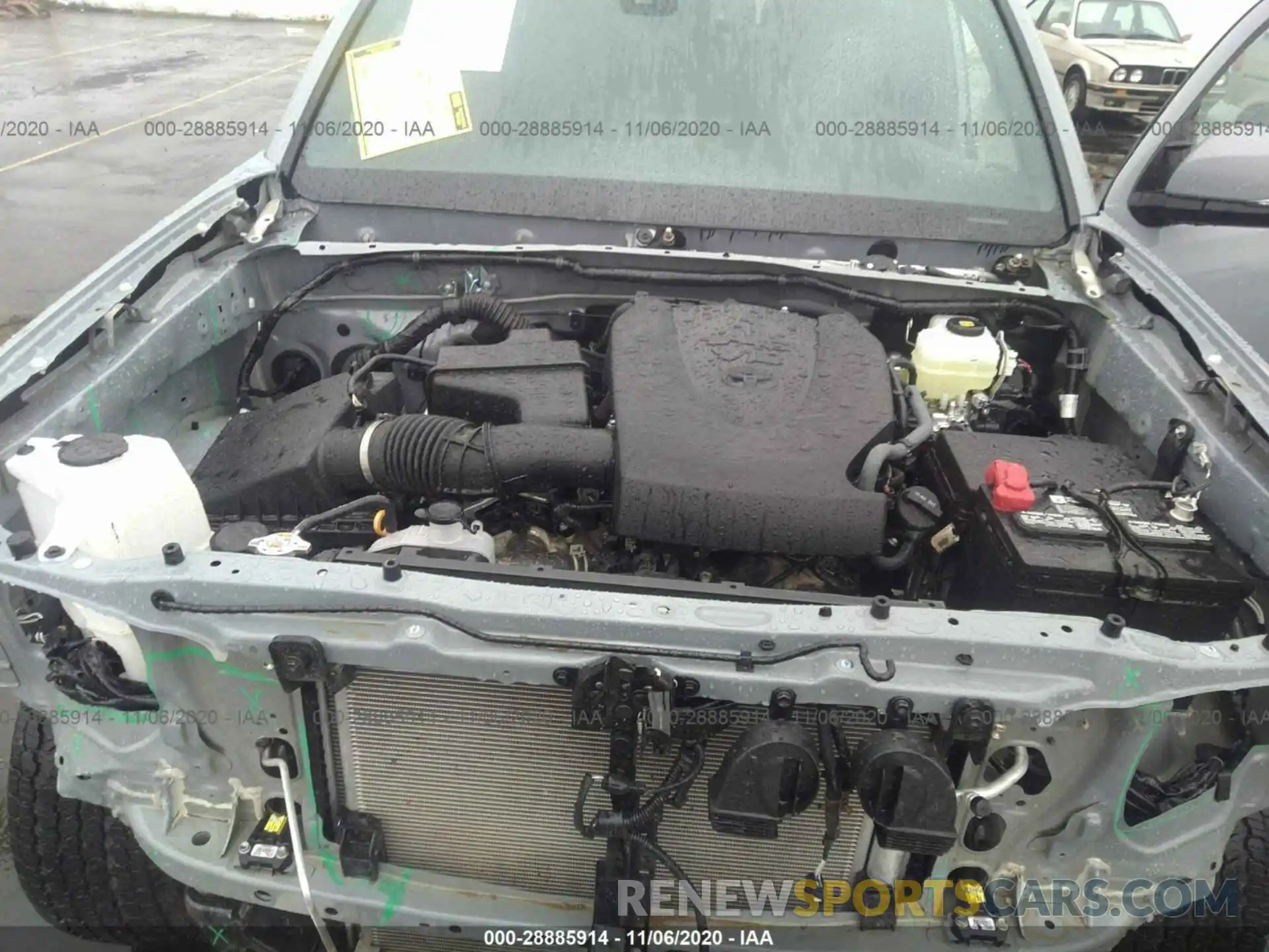 10 Photograph of a damaged car 3TMDZ5BN2LM098060 TOYOTA TACOMA 4WD 2020