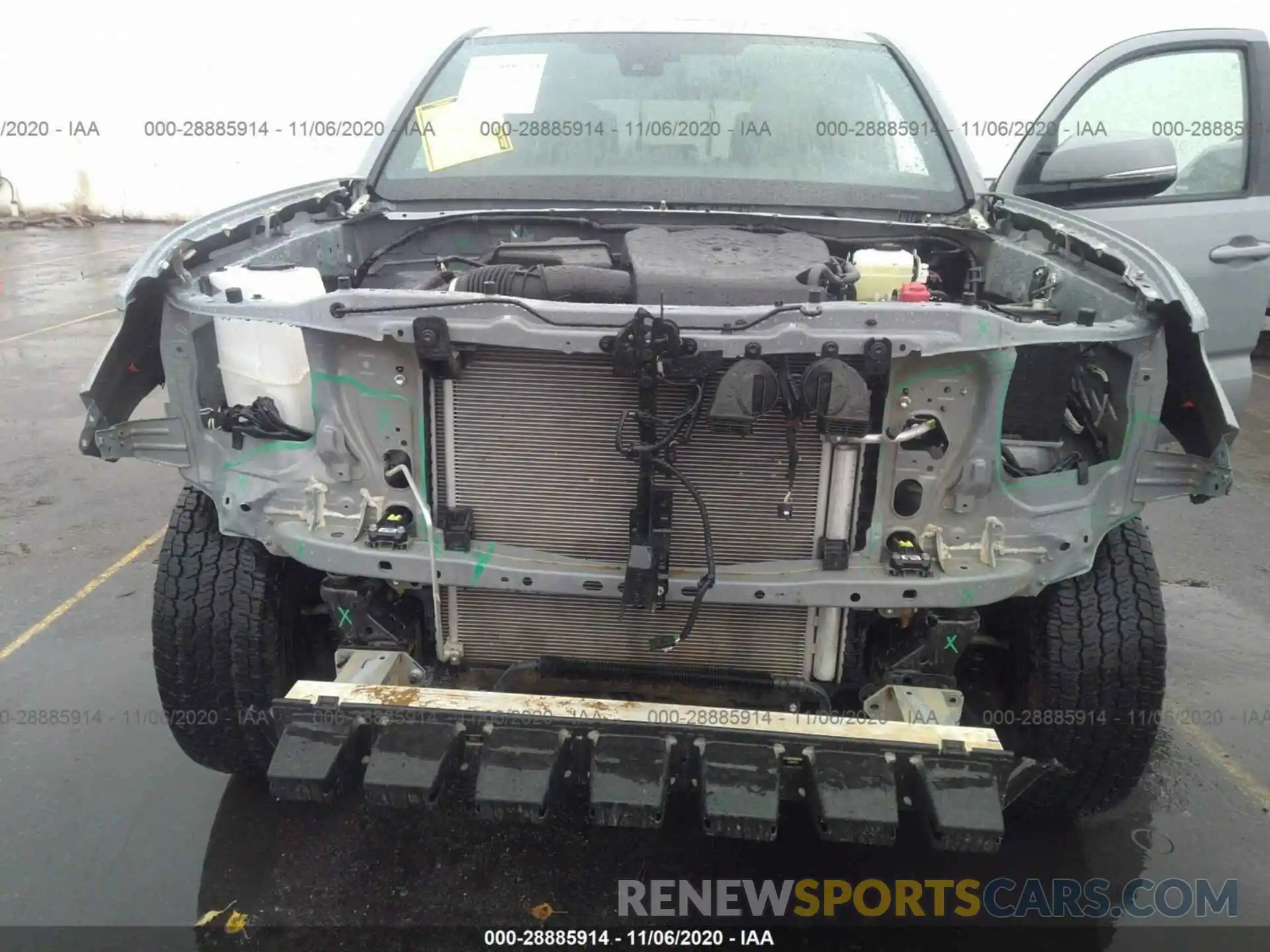 6 Photograph of a damaged car 3TMDZ5BN2LM098060 TOYOTA TACOMA 4WD 2020