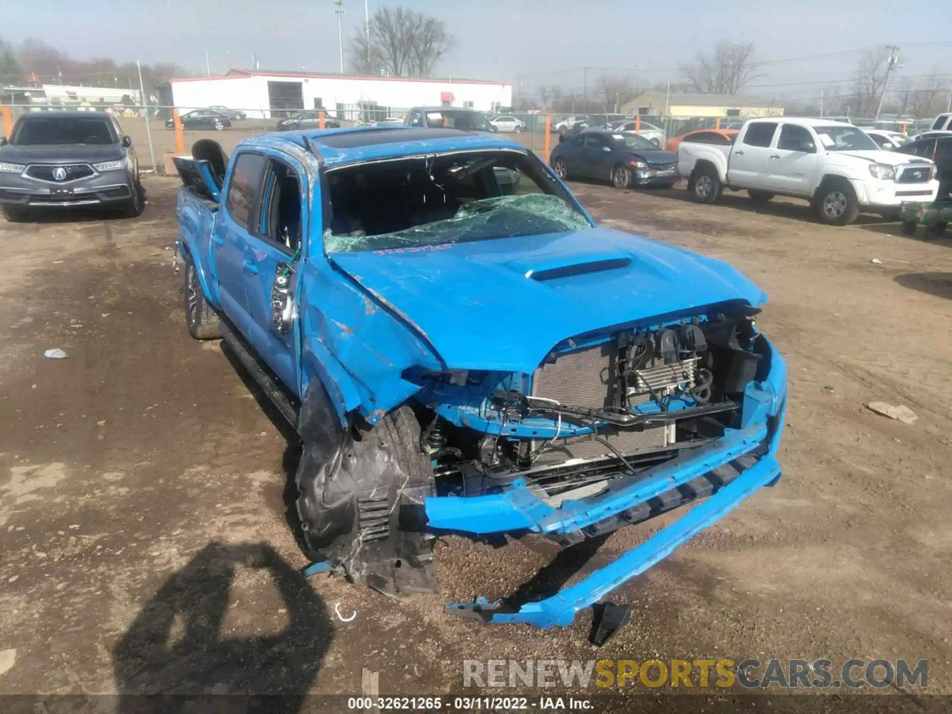 6 Фотография поврежденного автомобиля 3TMDZ5BN3LM080330 TOYOTA TACOMA 4WD 2020