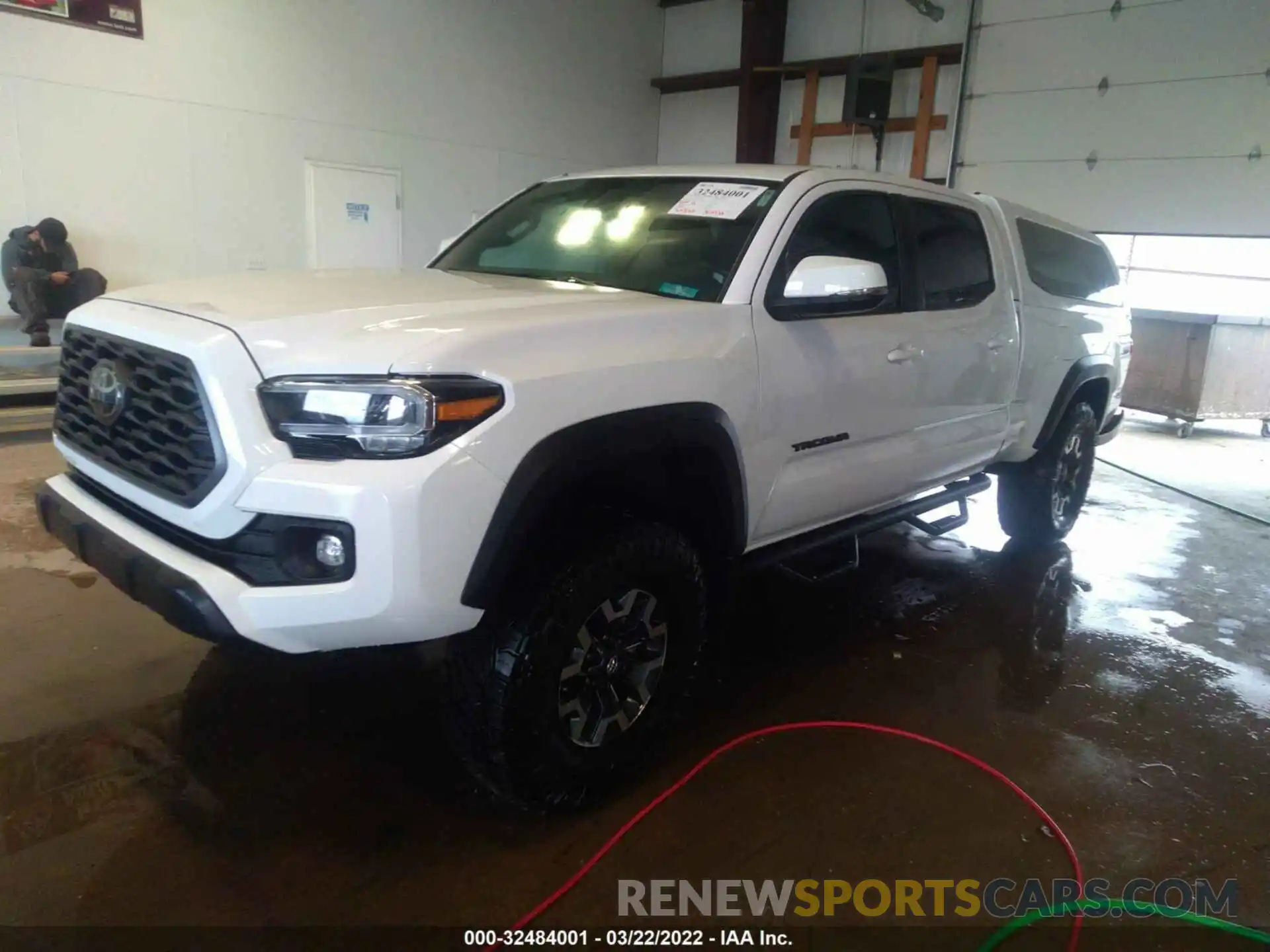 2 Photograph of a damaged car 3TMDZ5BN3LM083843 TOYOTA TACOMA 4WD 2020