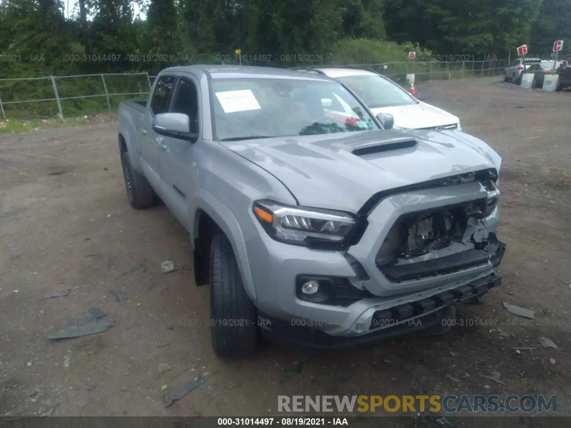 1 Photograph of a damaged car 3TMDZ5BN3LM089674 TOYOTA TACOMA 4WD 2020