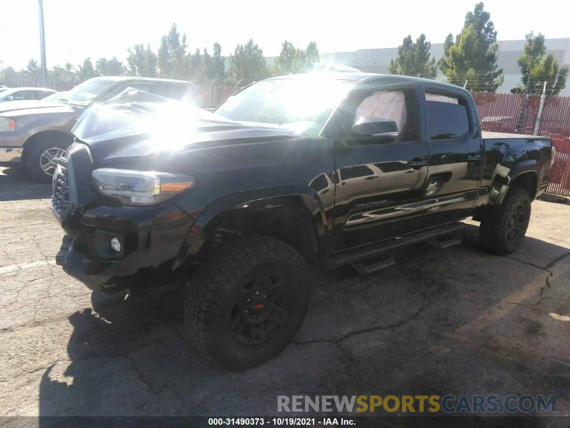 2 Фотография поврежденного автомобиля 3TMDZ5BN3LM092266 TOYOTA TACOMA 4WD 2020