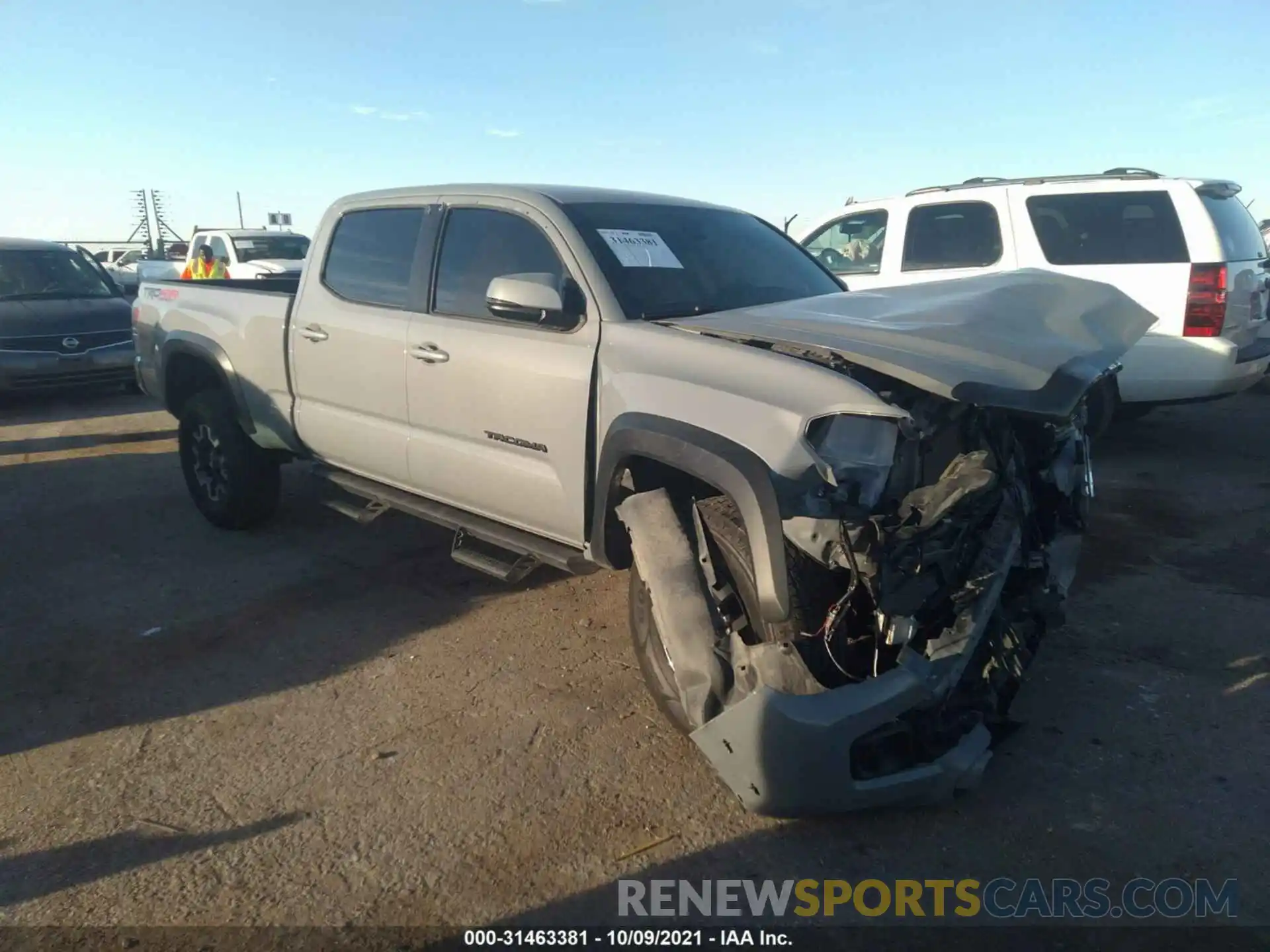 1 Photograph of a damaged car 3TMDZ5BN3LM096785 TOYOTA TACOMA 4WD 2020