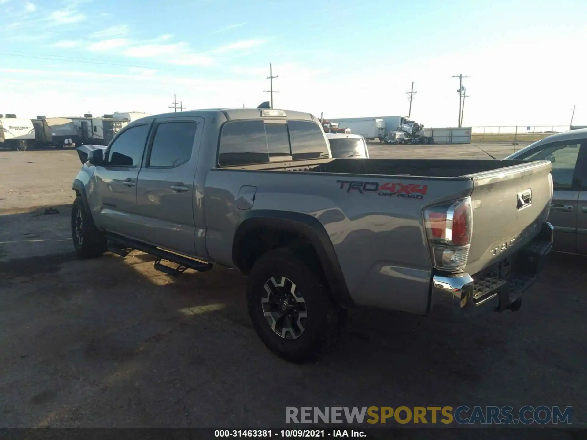 3 Photograph of a damaged car 3TMDZ5BN3LM096785 TOYOTA TACOMA 4WD 2020