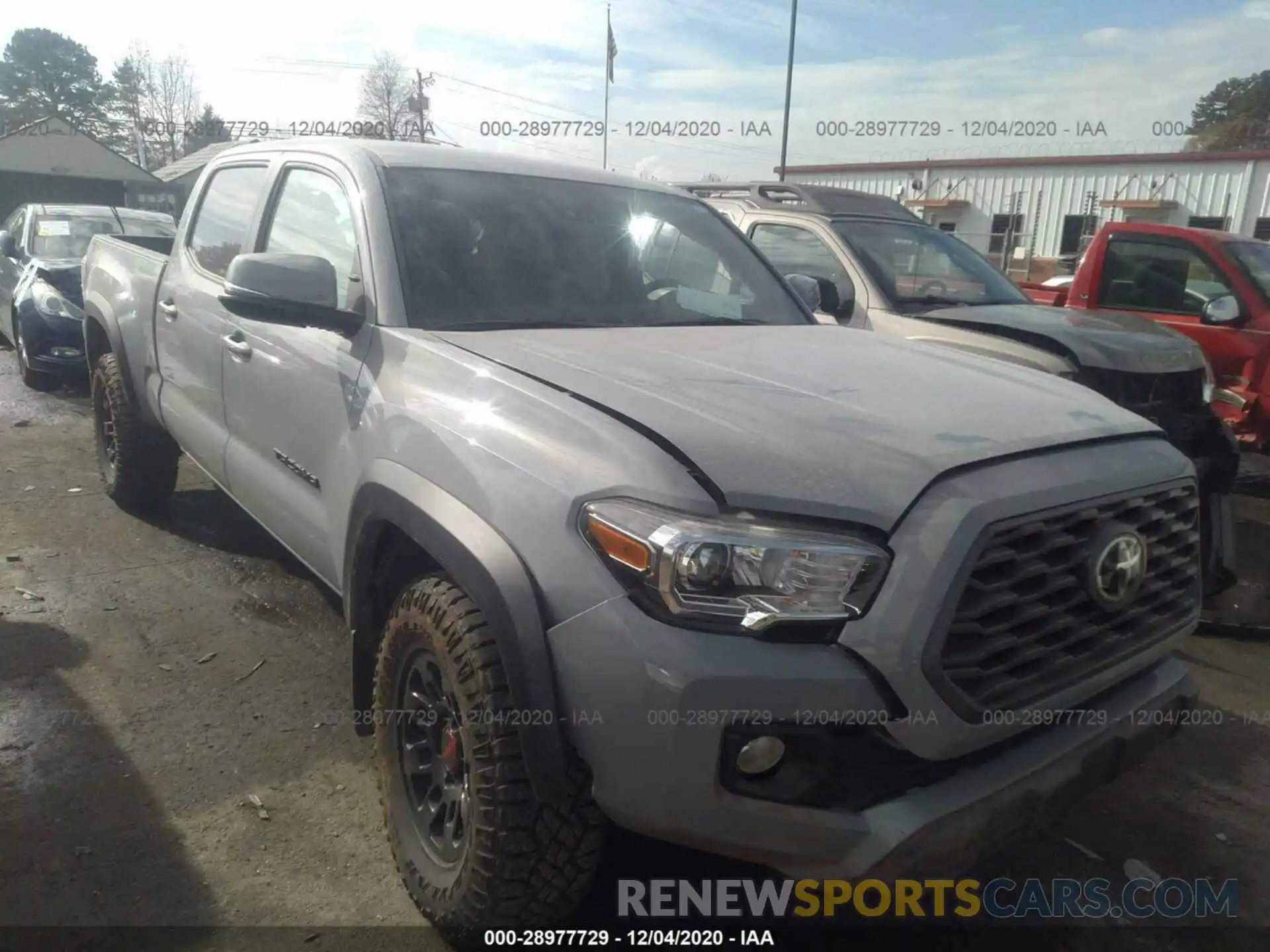 1 Photograph of a damaged car 3TMDZ5BN4LM082569 TOYOTA TACOMA 4WD 2020