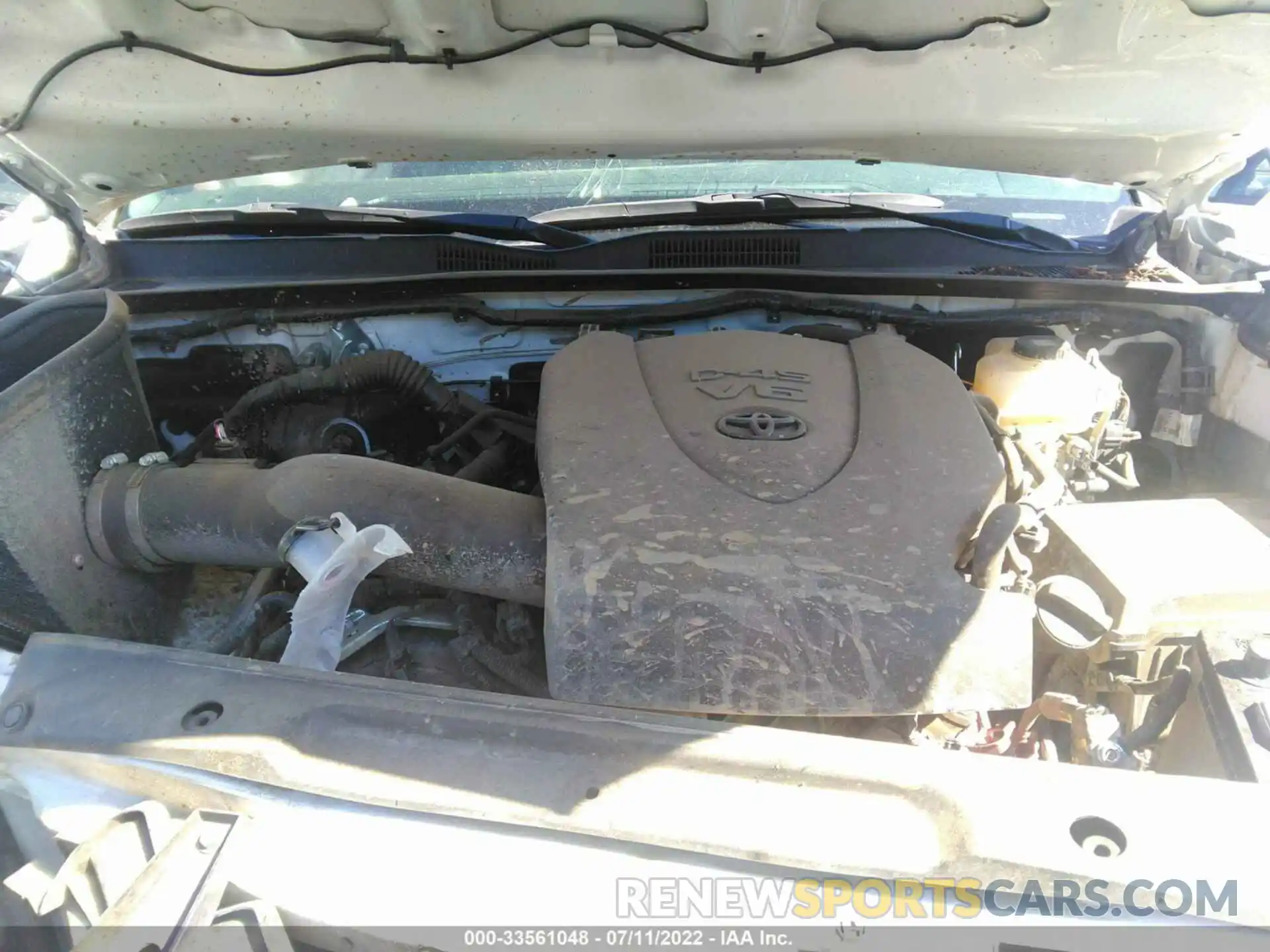 10 Photograph of a damaged car 3TMDZ5BN4LM083382 TOYOTA TACOMA 4WD 2020