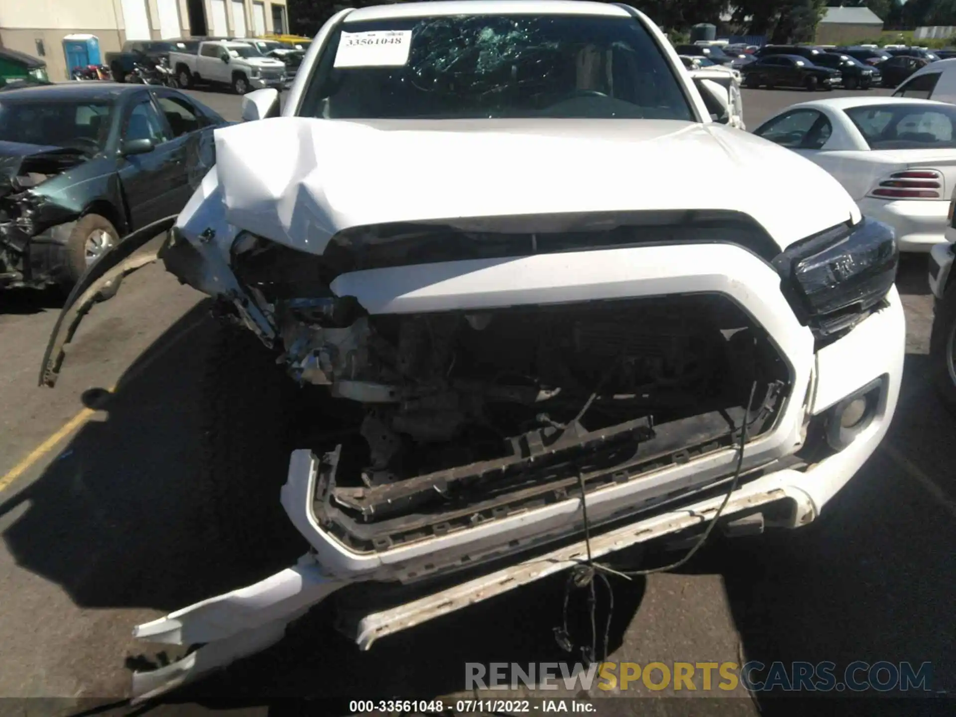 6 Photograph of a damaged car 3TMDZ5BN4LM083382 TOYOTA TACOMA 4WD 2020